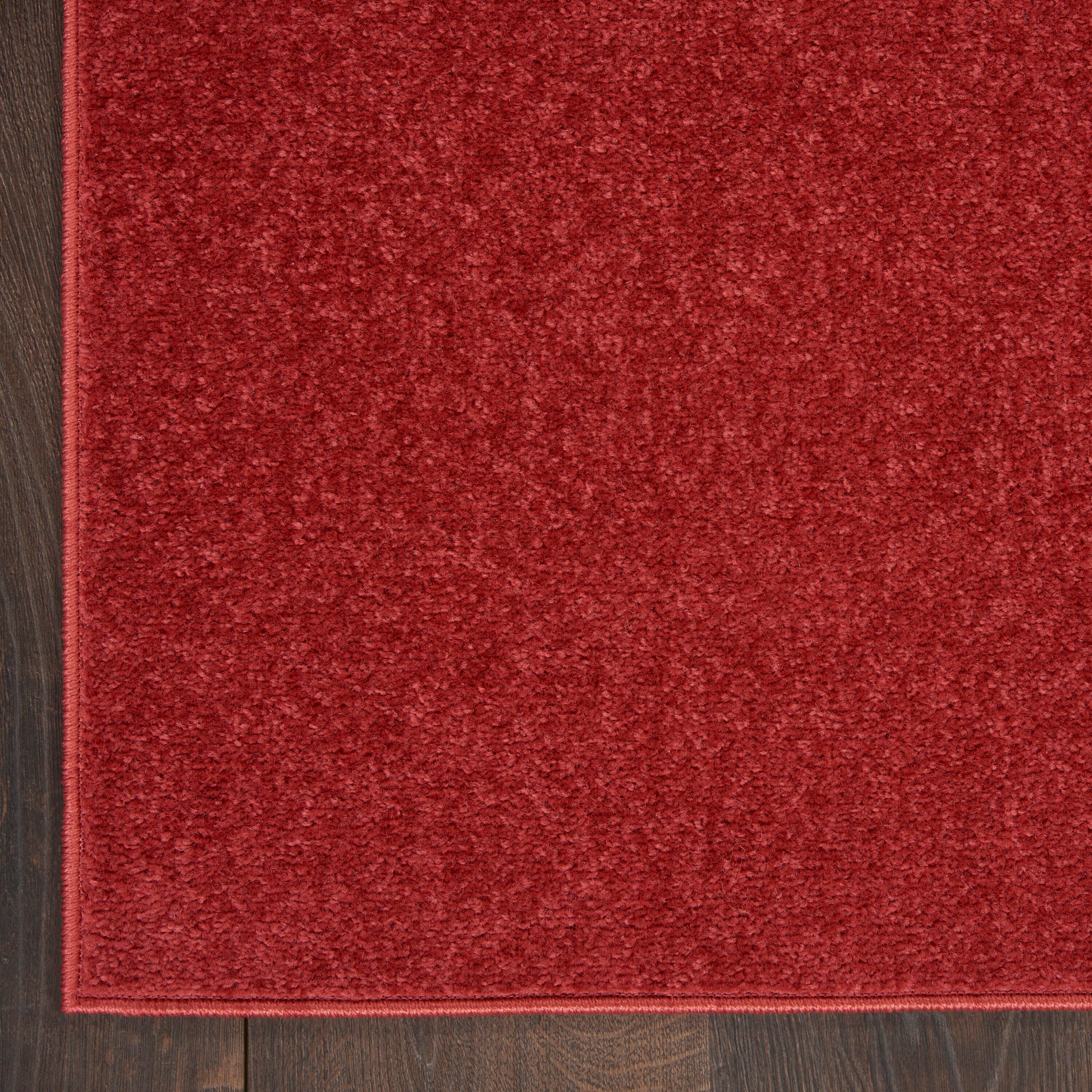 Nourison Home Outdoor Essentials 2' x 12' Runner Rug, Brick Red, large