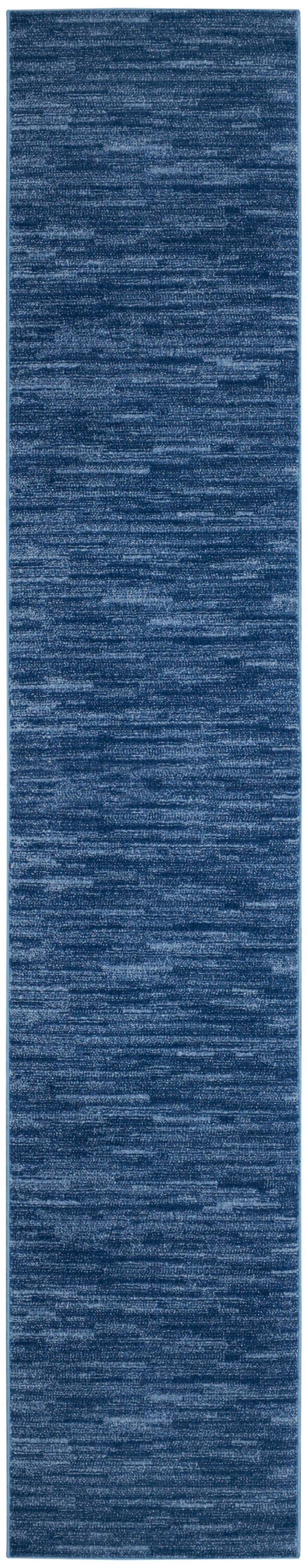 Nourison Home Outdoor Essentials 2' x 12' Runner Rug, Navy Blue, large