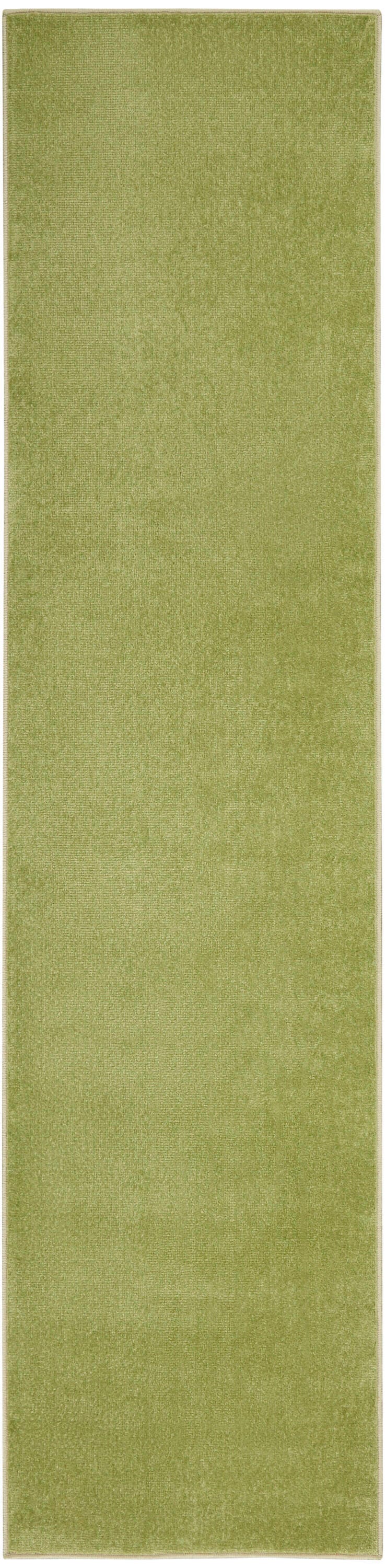 Nourison Home Outdoor Essentials 2' x 14' Runner Rug, Green, large