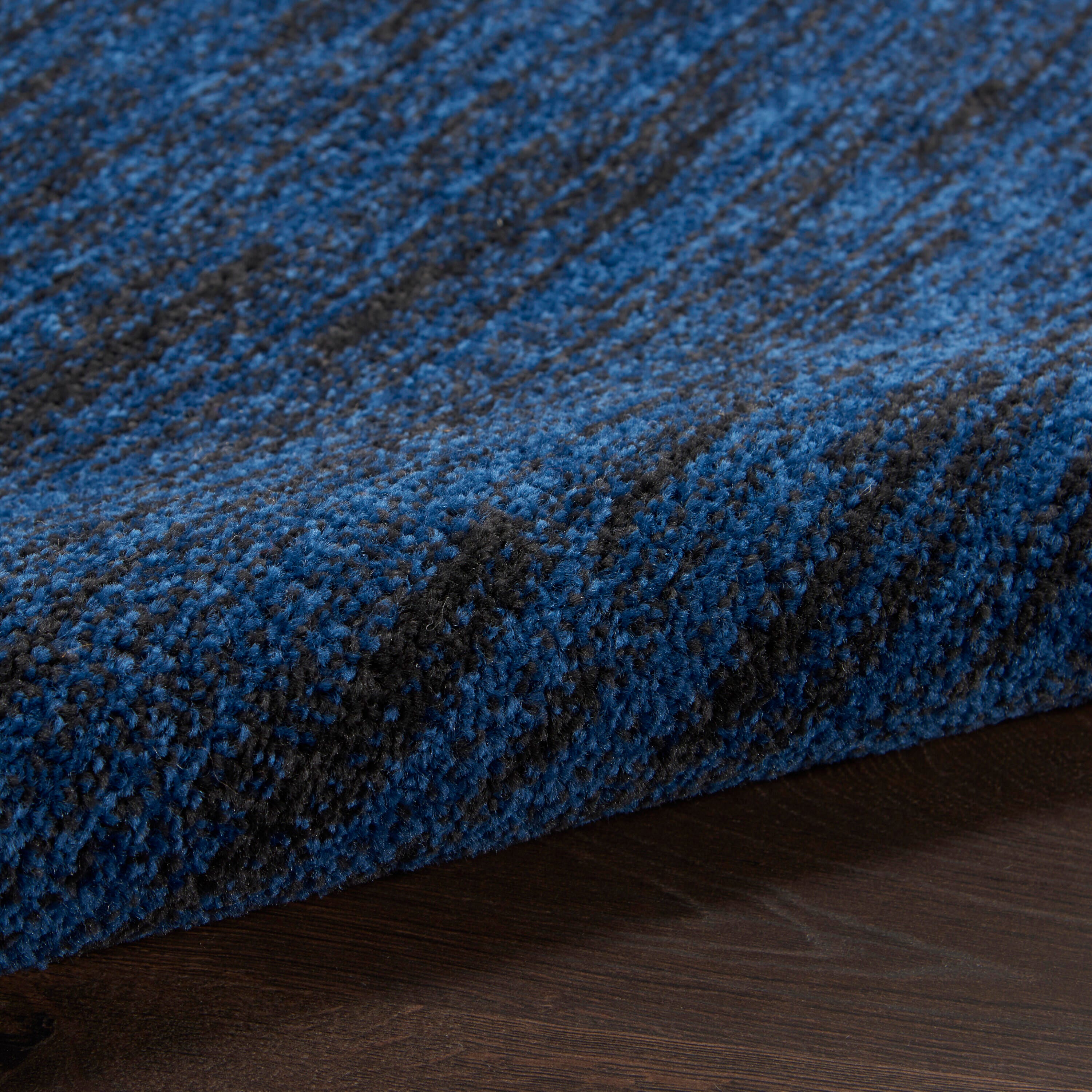Nourison Home Outdoor Essentials 2' x 16' Runner Rug, Midnight Blue, large