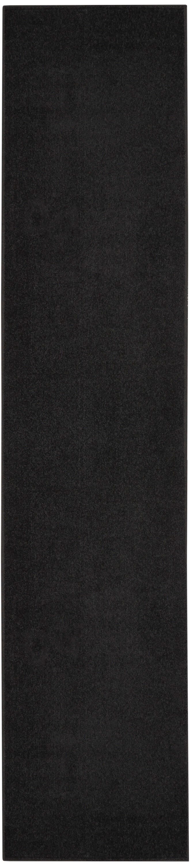 Nourison Home Outdoor Essentials 2' x 18' Runner Rug, Black, large