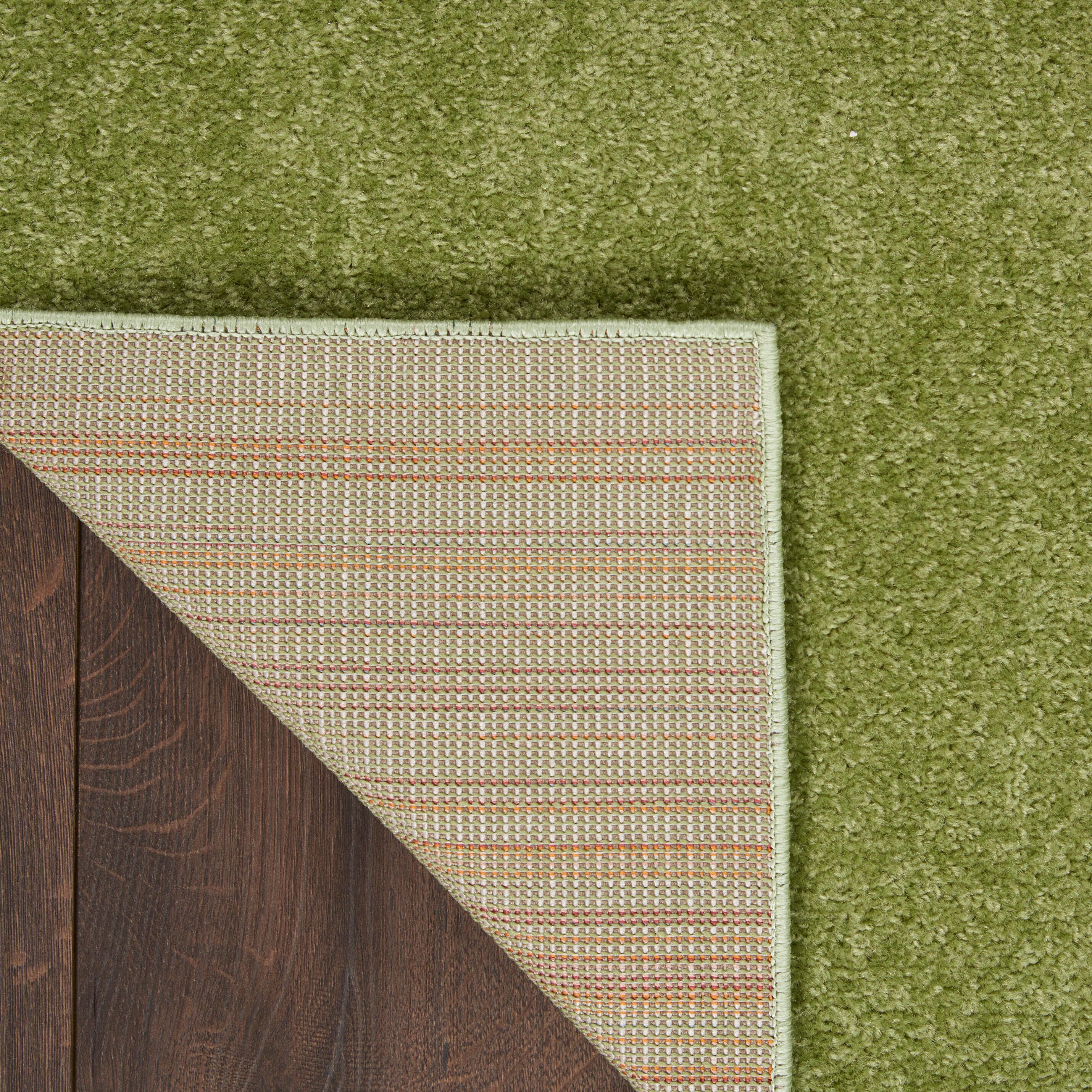 Nourison Home Outdoor Essentials 2' x 18' Runner Rug, Green, large
