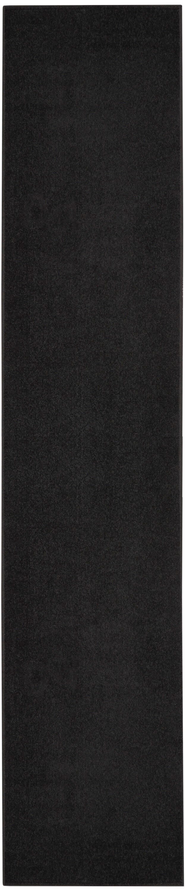 Nourison Home Outdoor Essentials 2' x 20' Runner Rug, Black, large