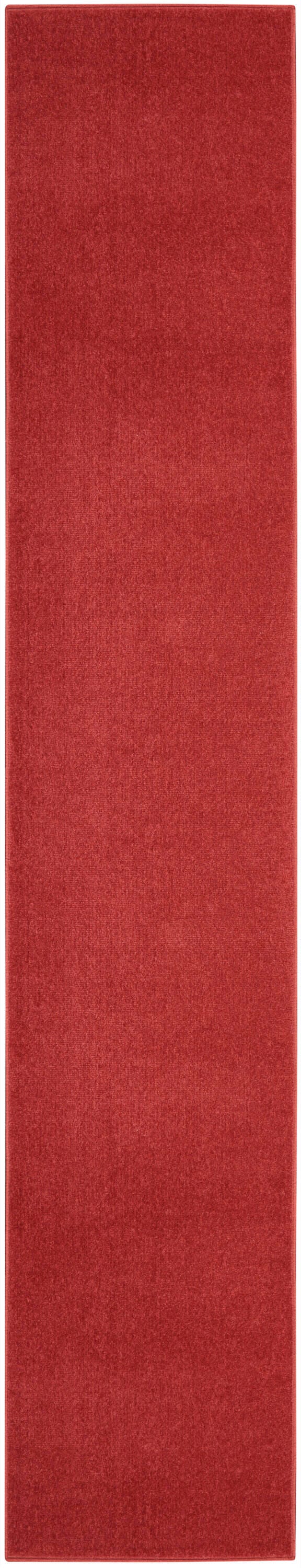 Nourison Home Outdoor Essentials 2' x 20' Runner Rug, Brick Red, large