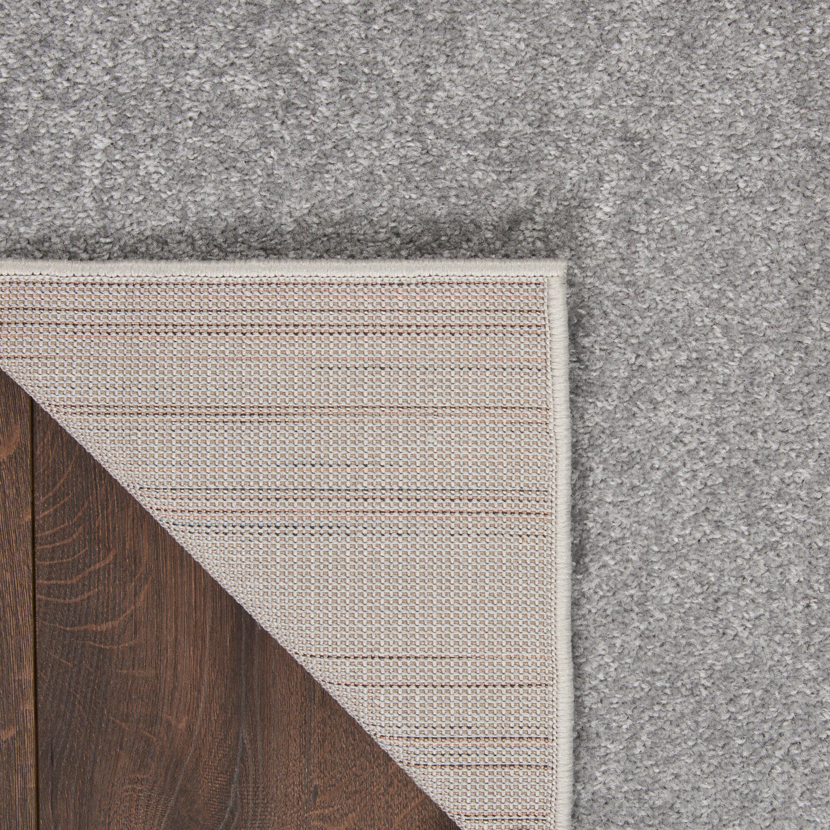 Nourison Home Outdoor Essentials 2' x 20' Runner Rug, Silver/Gray, large