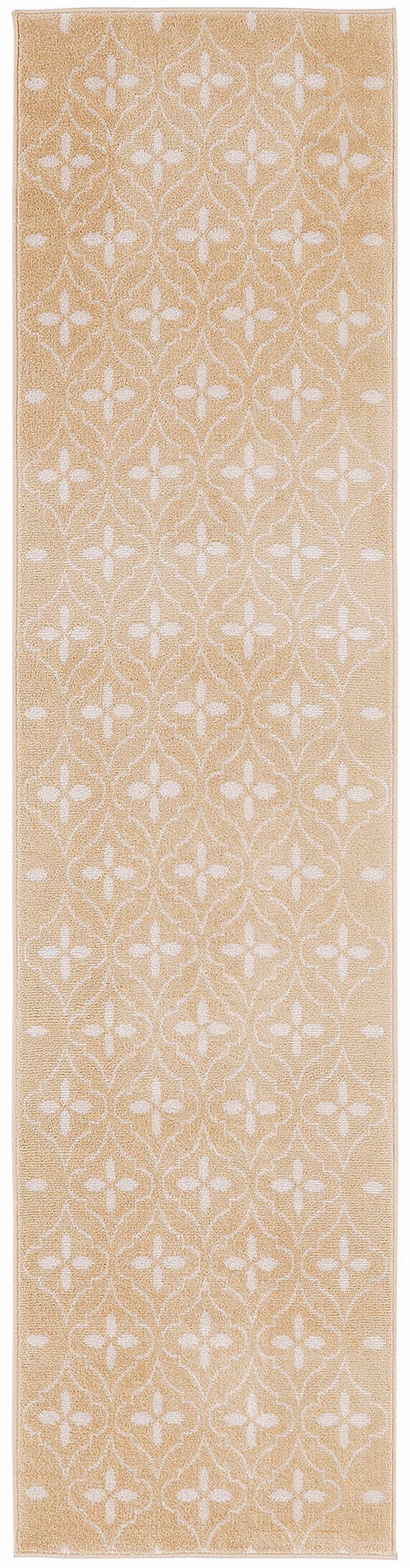 Nourison Home Outdoor Essentials 2' x 8' Runner Rug, Beige/Ivory, large