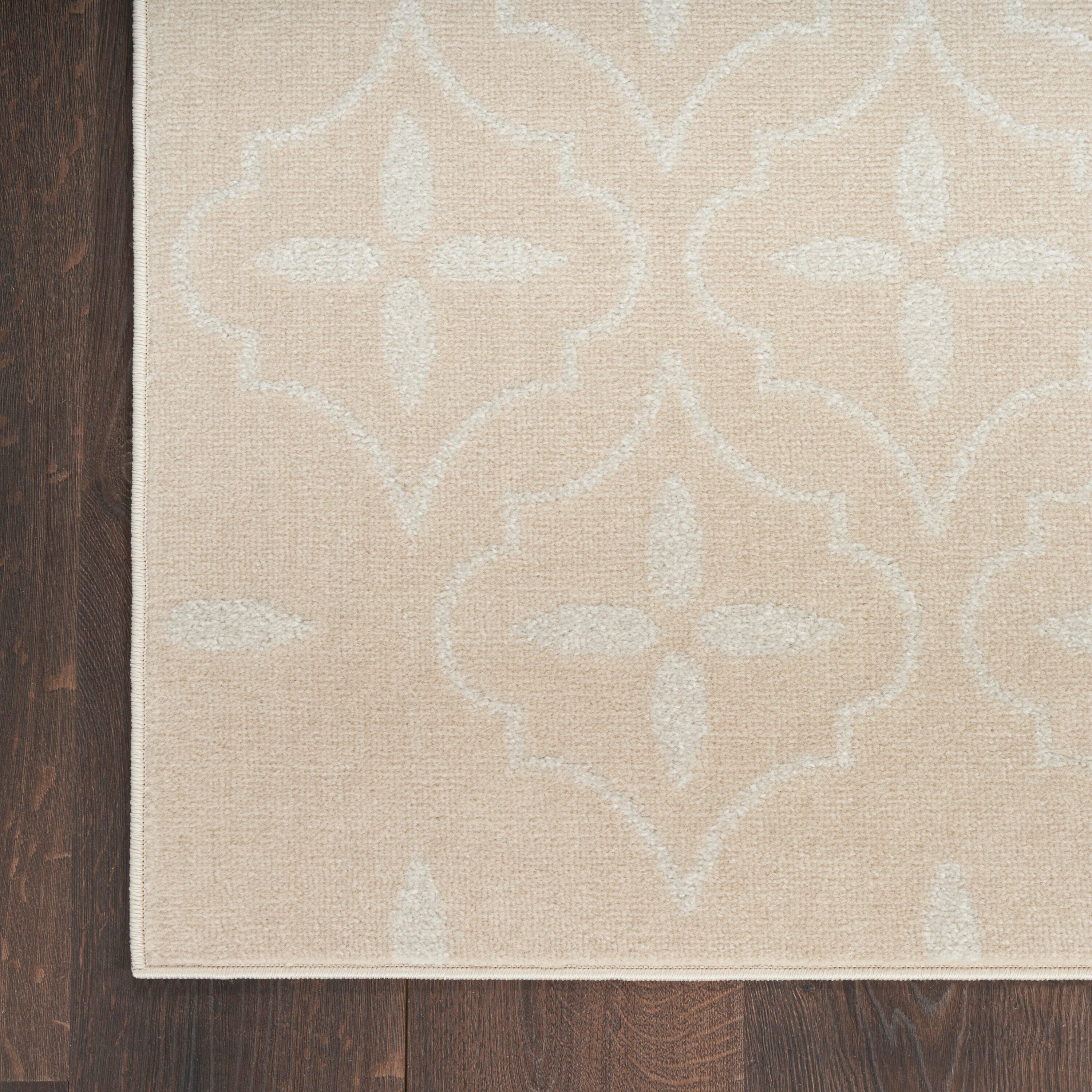 Nourison Home Outdoor Essentials 2' x 8' Runner Rug, Ivory/Beige, large