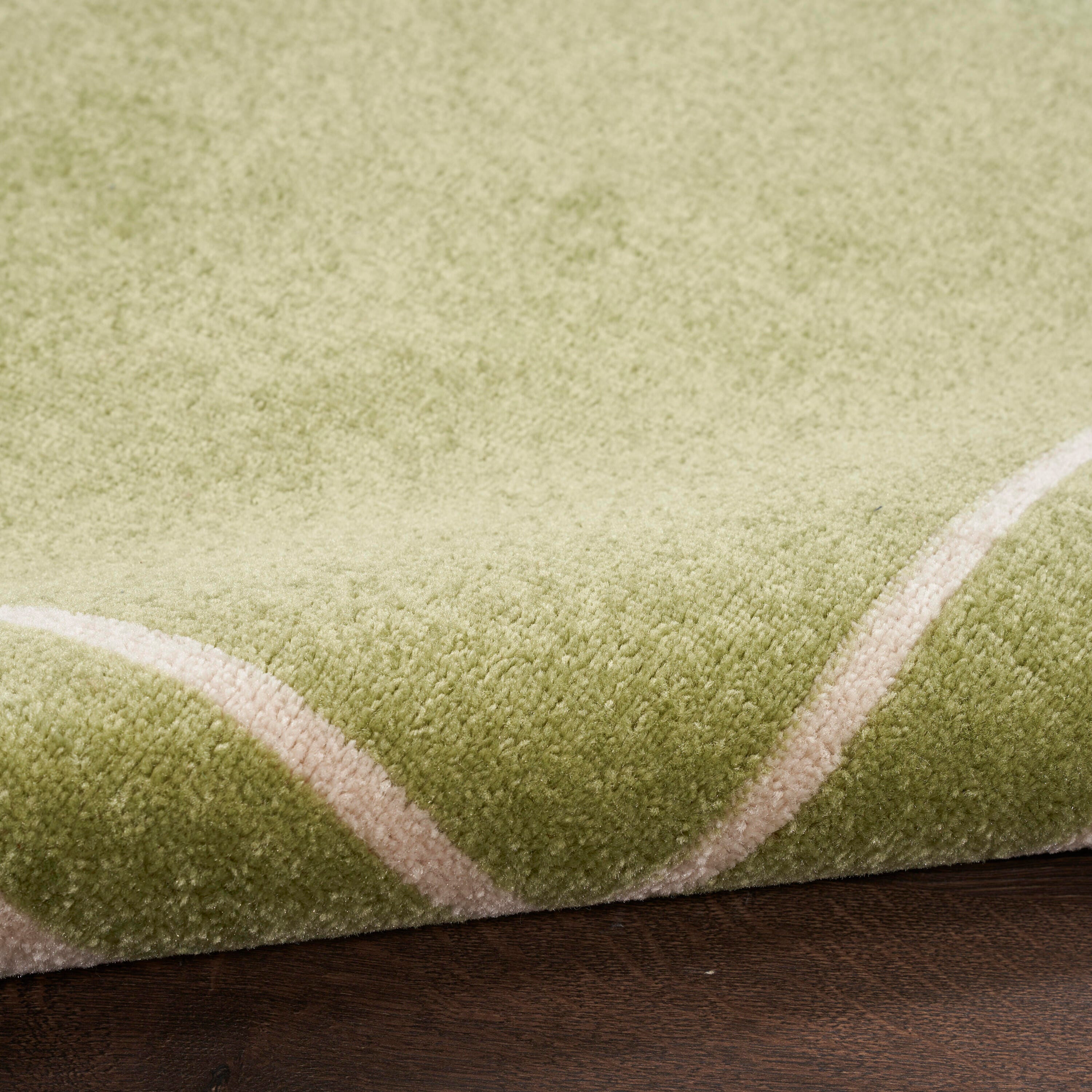 Nourison Home Outdoor Essentials 3' x 5' Area Rug, Green/Ivory, large