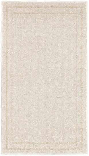 Nourison Home Outdoor Essentials 3' x 5' Area Rug, Ivory/Gold, large