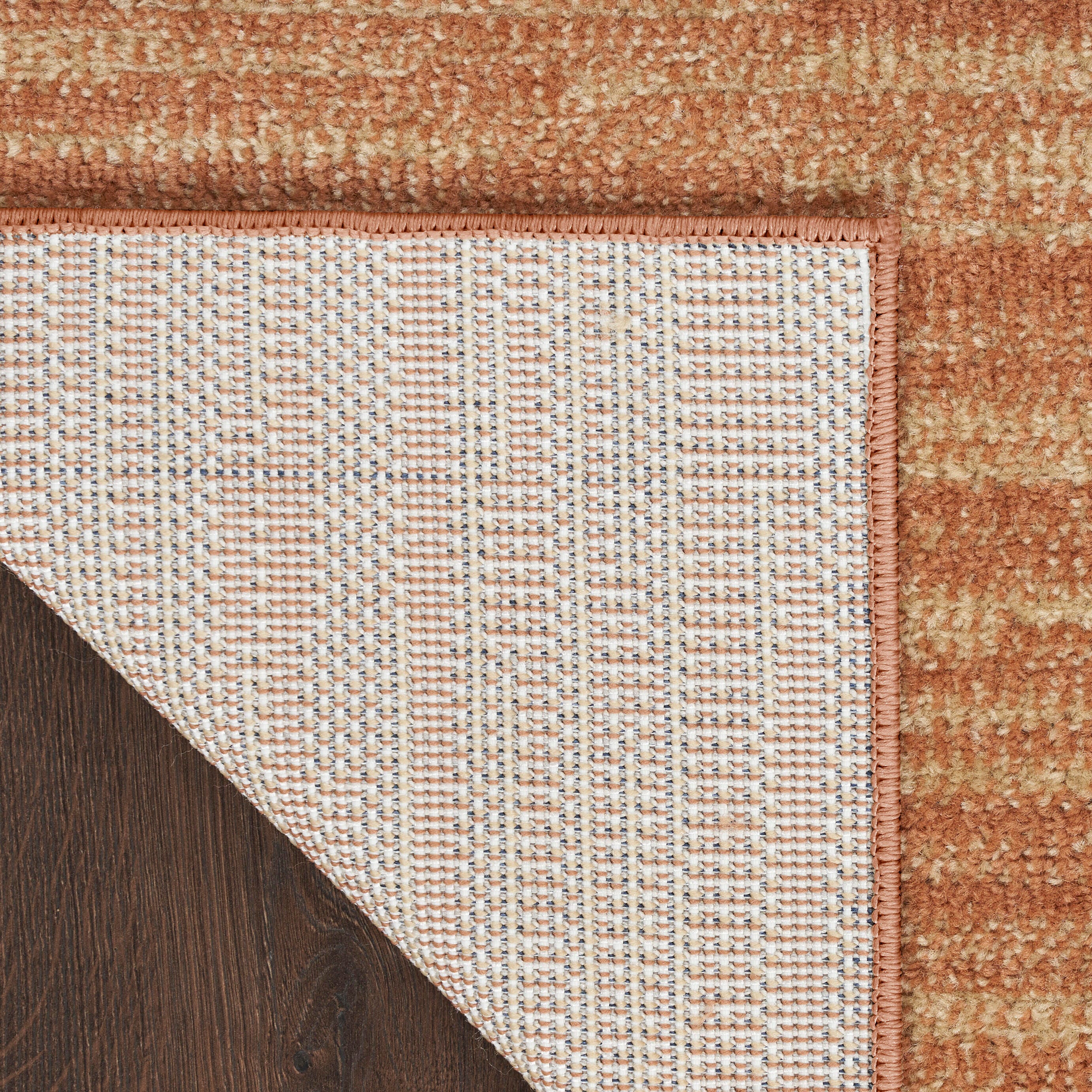 Nourison Home Outdoor Essentials 3' x 5' Area Rug, Rust, large