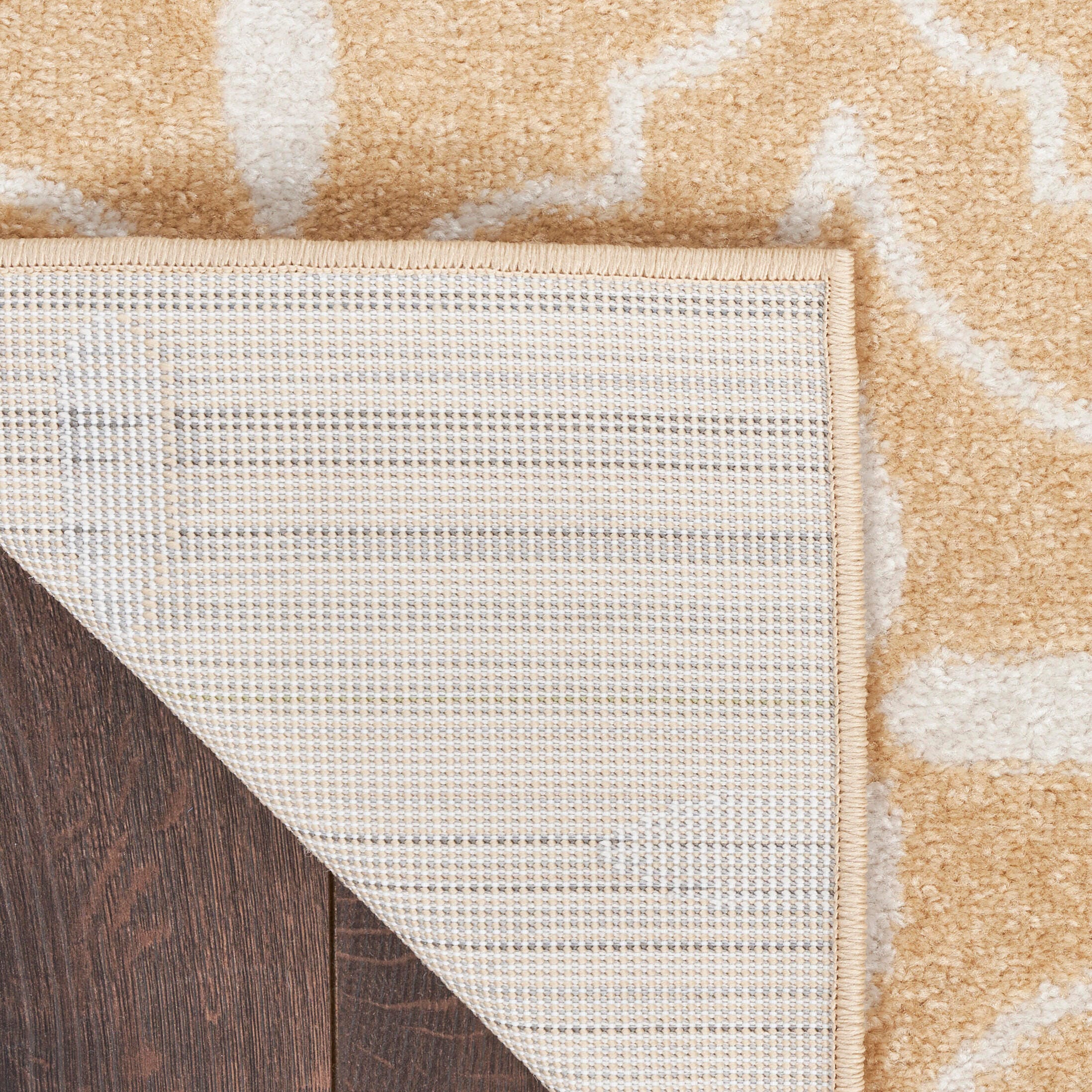 Nourison Home Outdoor Essentials 4' x 6' Area Rug, Beige/Ivory, large