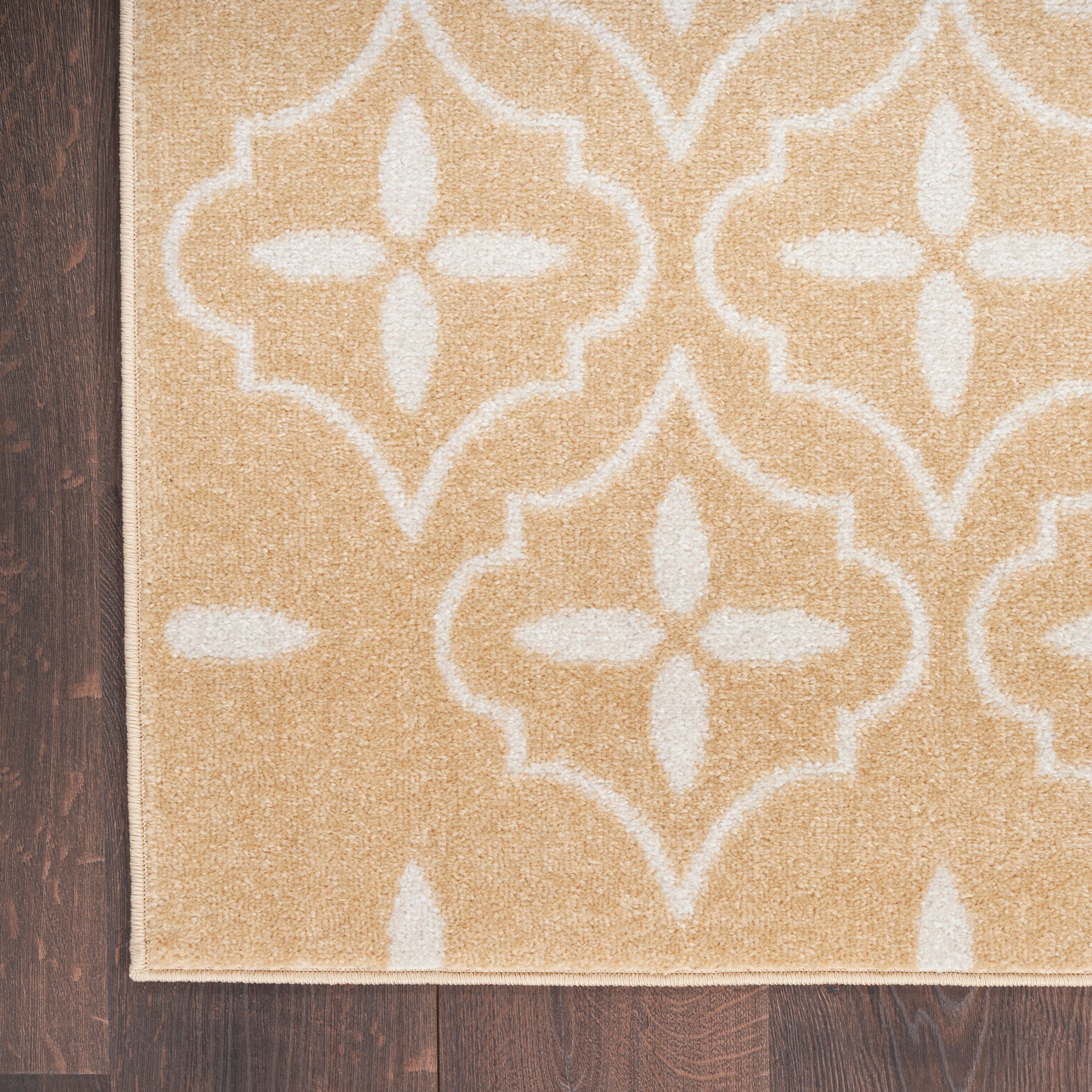 Nourison Home Outdoor Essentials 4' x 6' Area Rug, Beige/Ivory, large