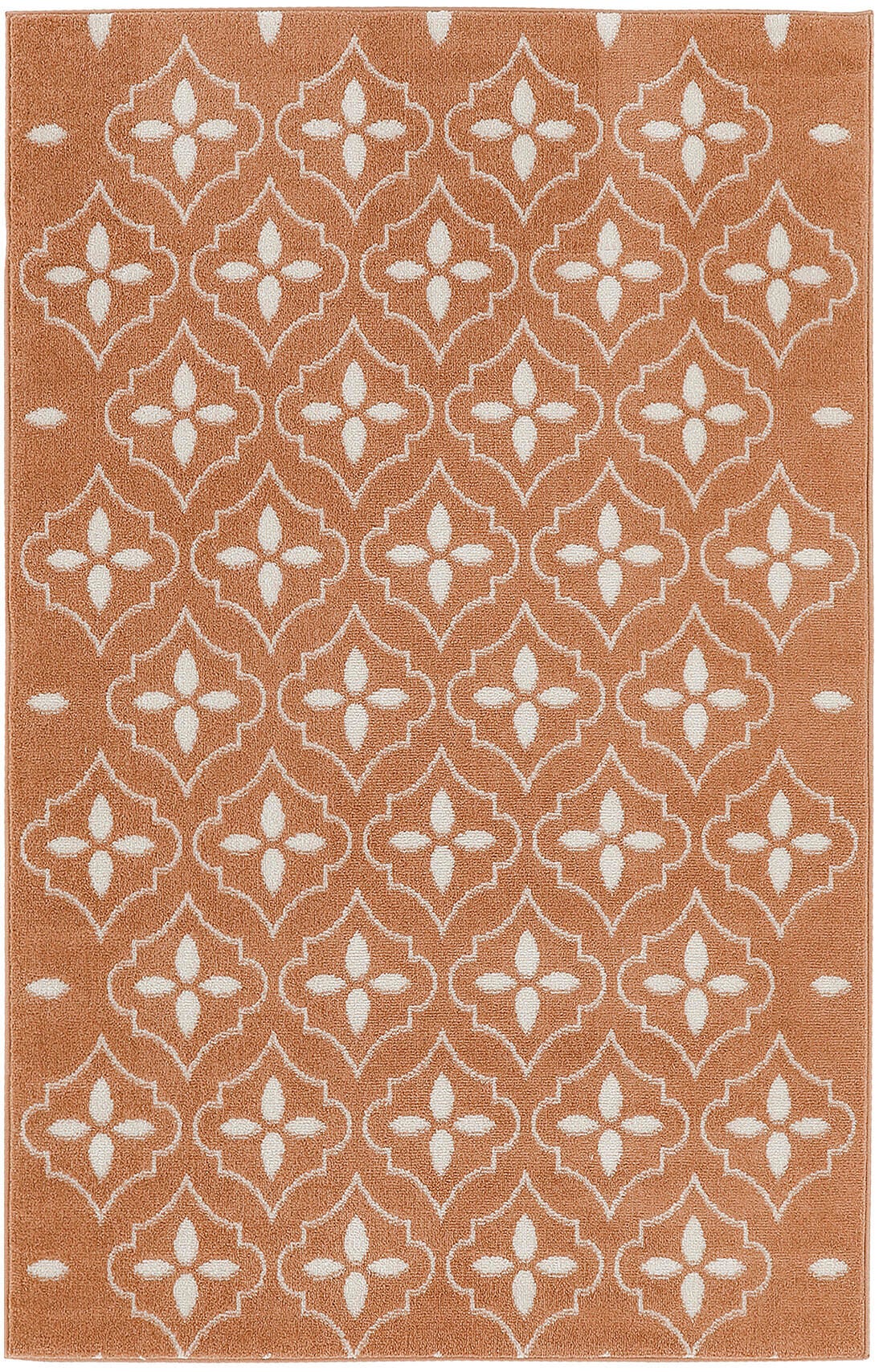 Nourison Home Outdoor Essentials 4' x 6' Area Rug, Copper, large