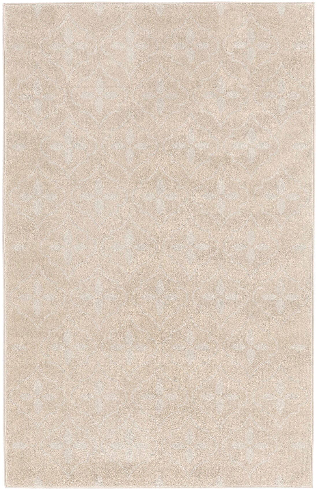 Nourison Home Outdoor Essentials 4' x 6' Area Rug, Ivory/Beige, large