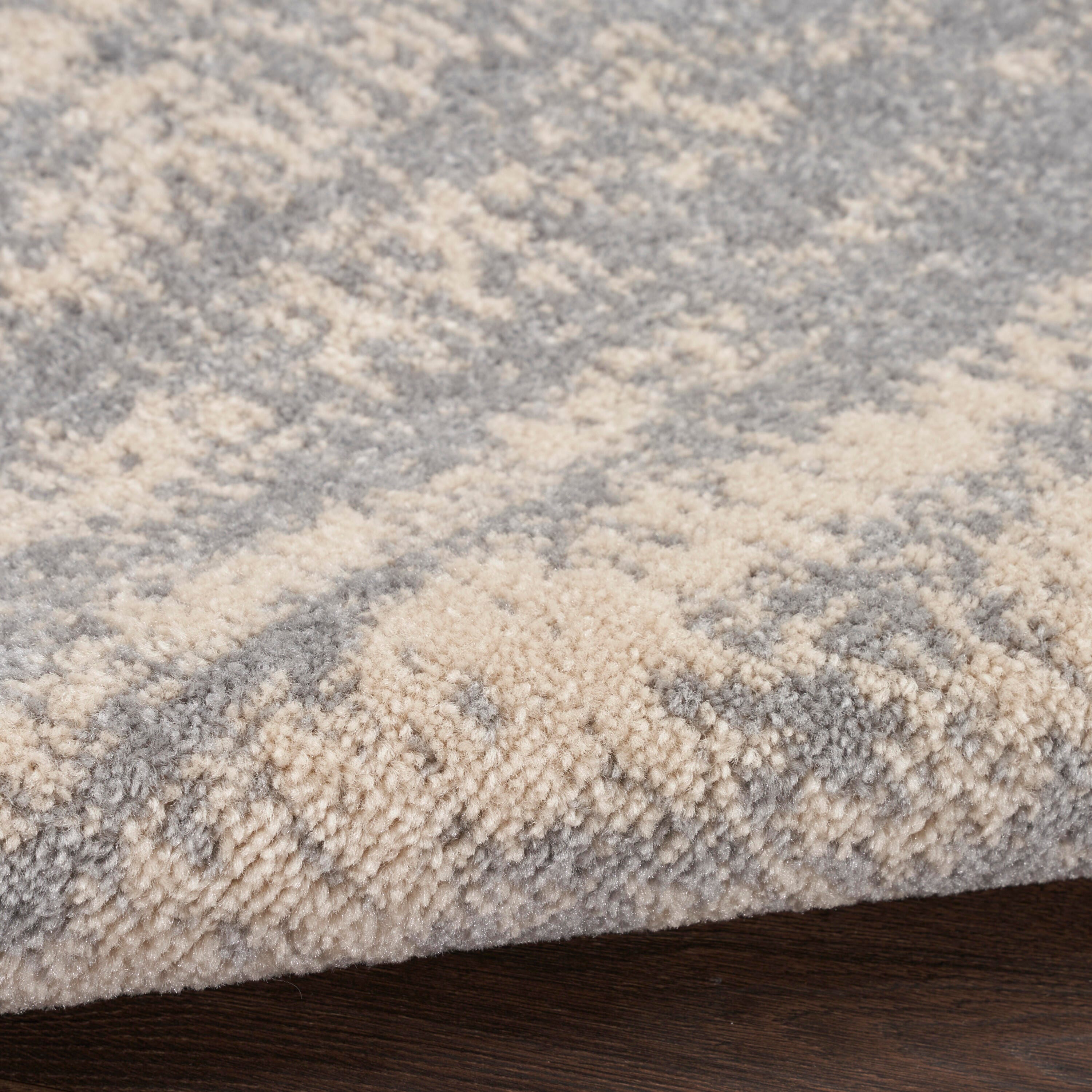 Nourison Home Outdoor Essentials 5' x 7' Area Rug, Gray/Beige, large