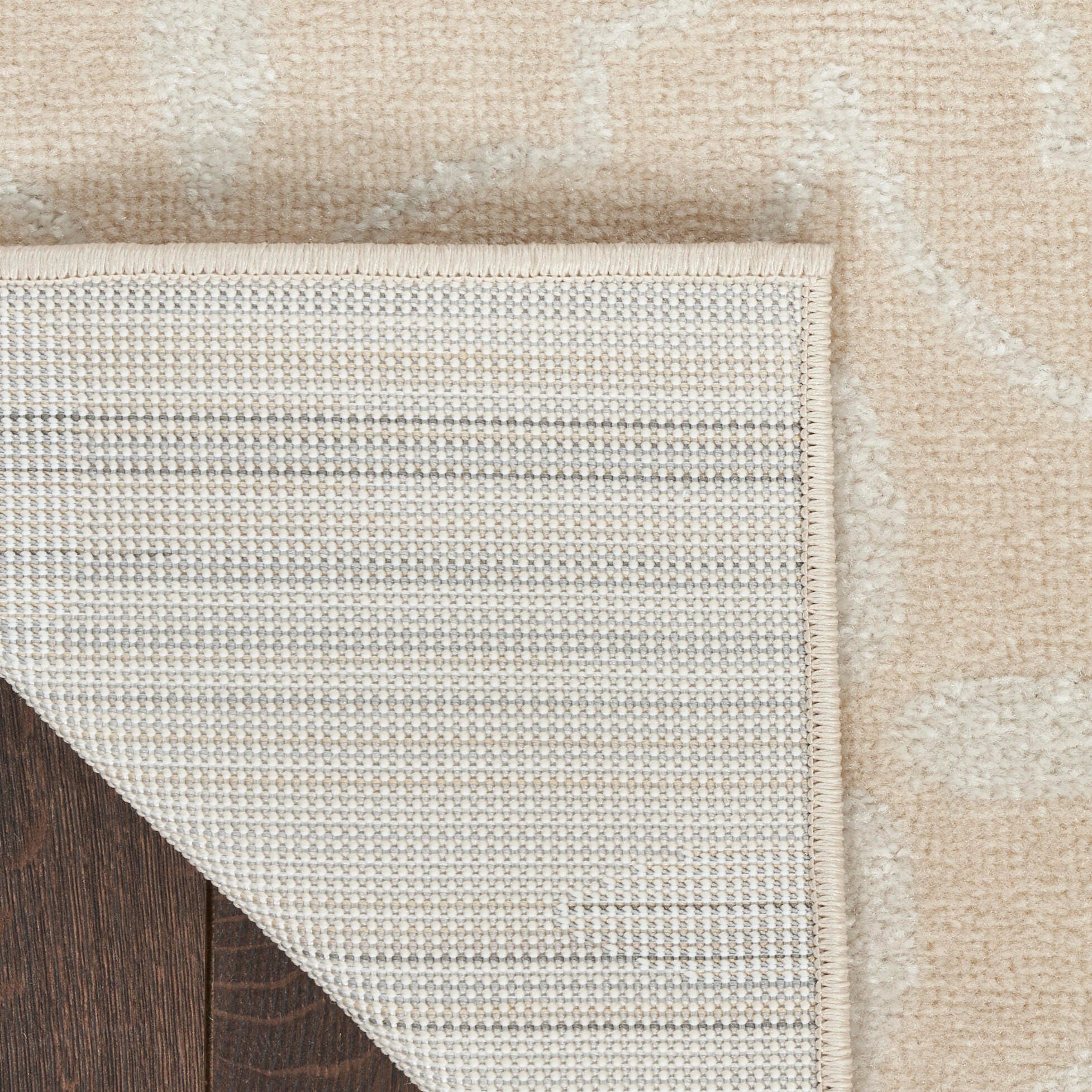 Nourison Home Outdoor Essentials 5' x 7' Area Rug, Ivory/Beige, large