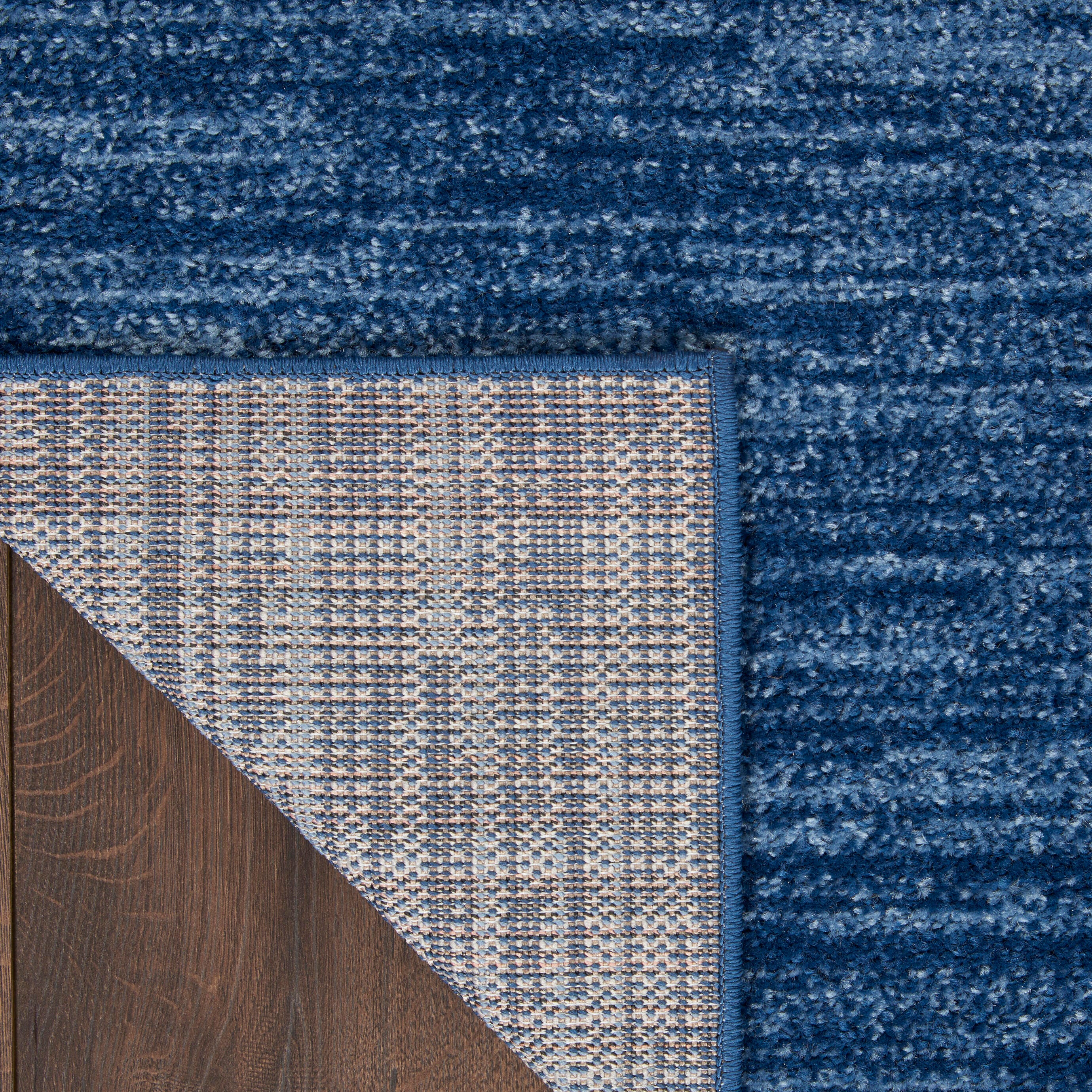 Nourison Home Outdoor Essentials 5' x 8' Area Rug, Navy Blue, large