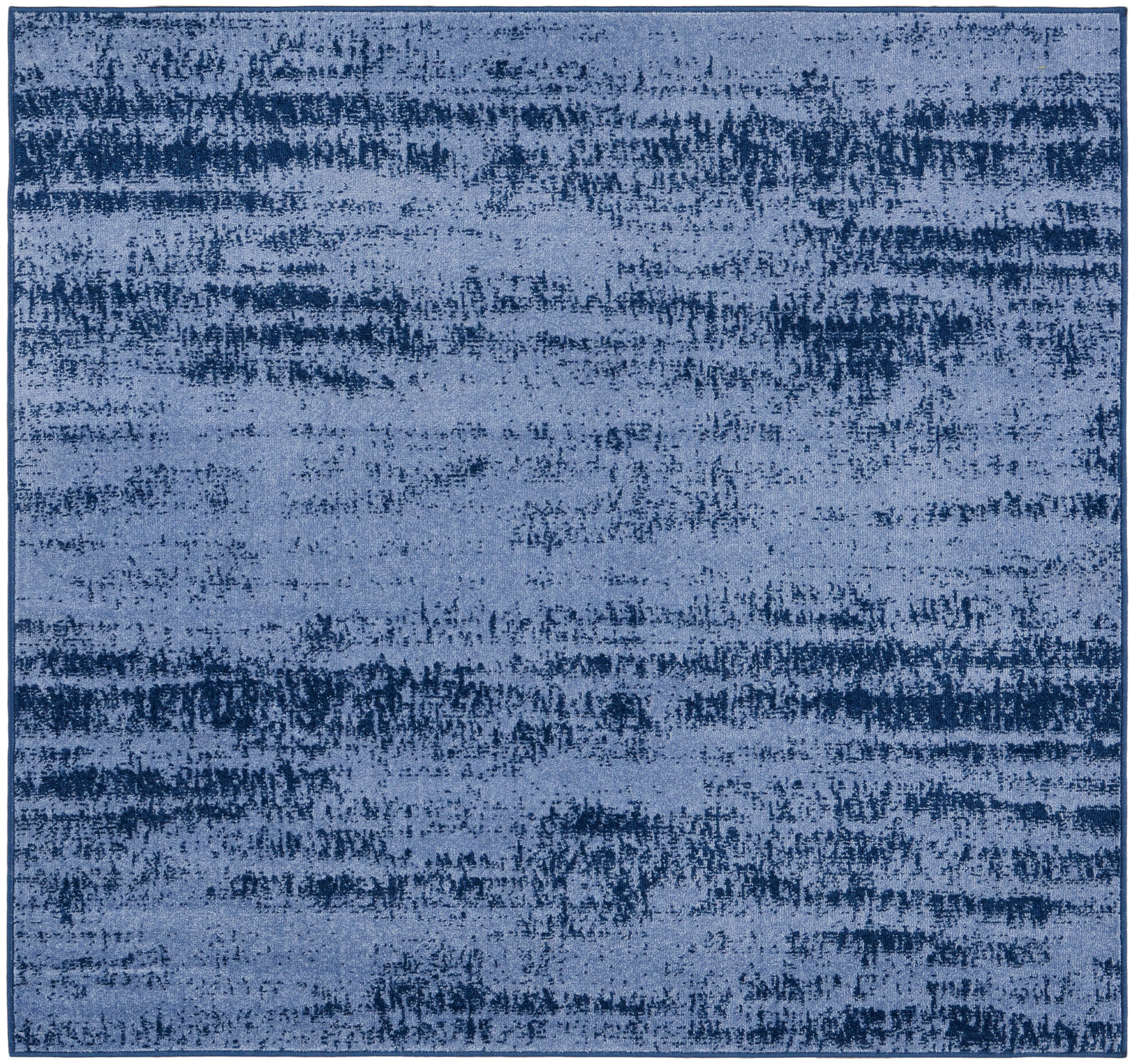 Nourison Home Outdoor Essentials 5' x Square Area Rug, Denim, large