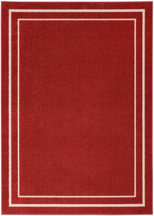 Nourison Home Outdoor Essentials 6' x 9' Area Rug, Brick/Ivory, large
