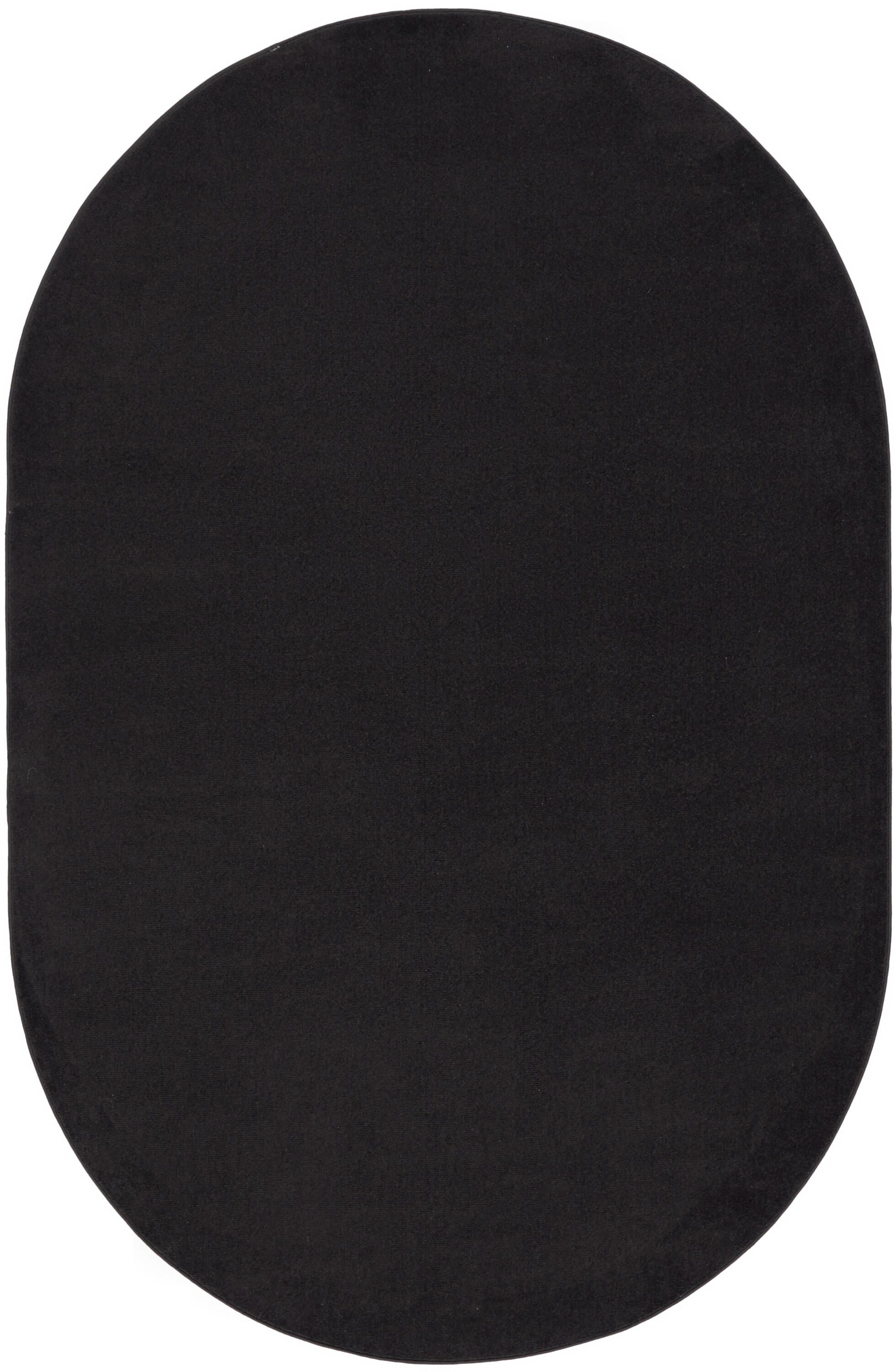 Nourison Home Outdoor Essentials 6' x 9' Area Rug, Black, large