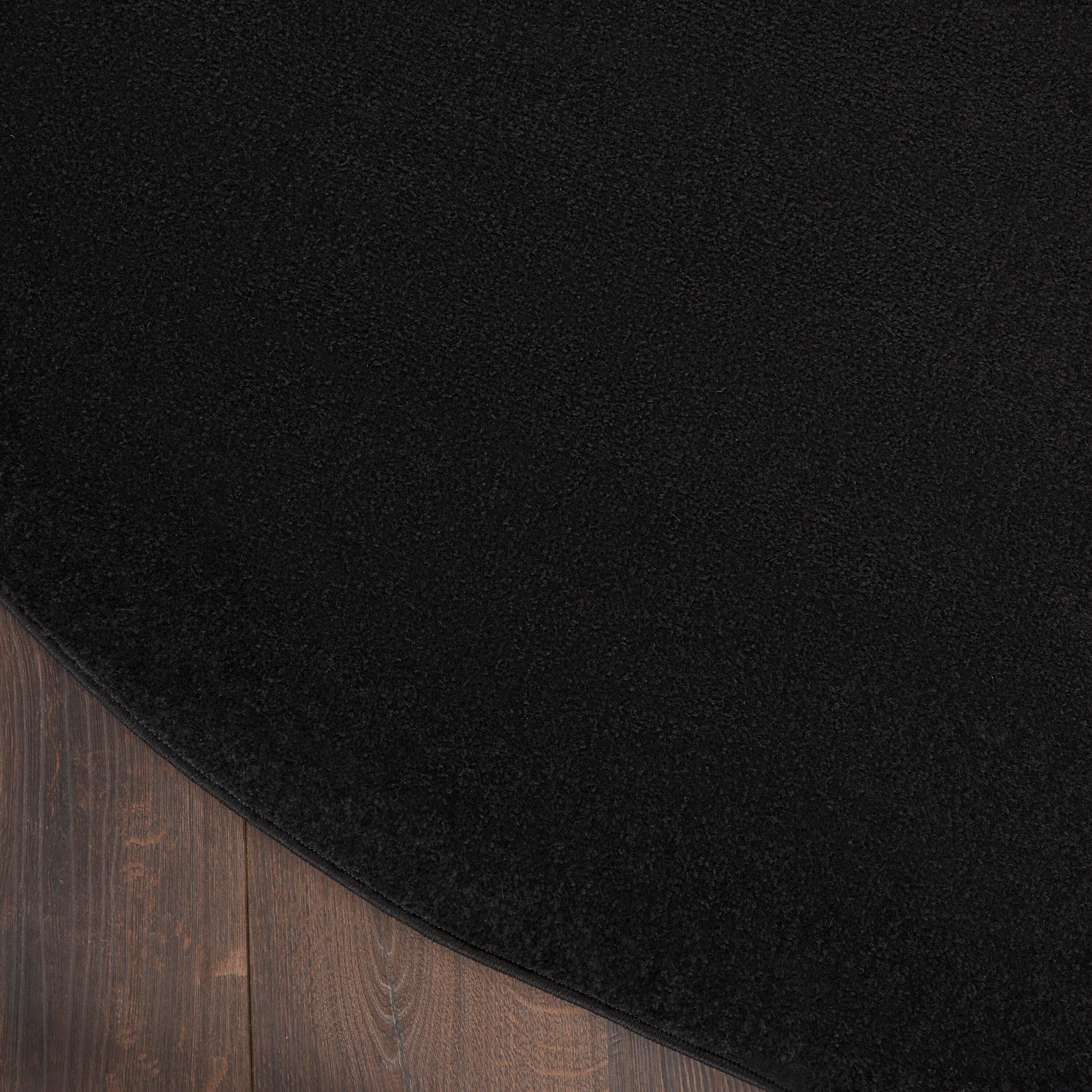 Nourison Home Outdoor Essentials 6' x 9' Area Rug, Black, large