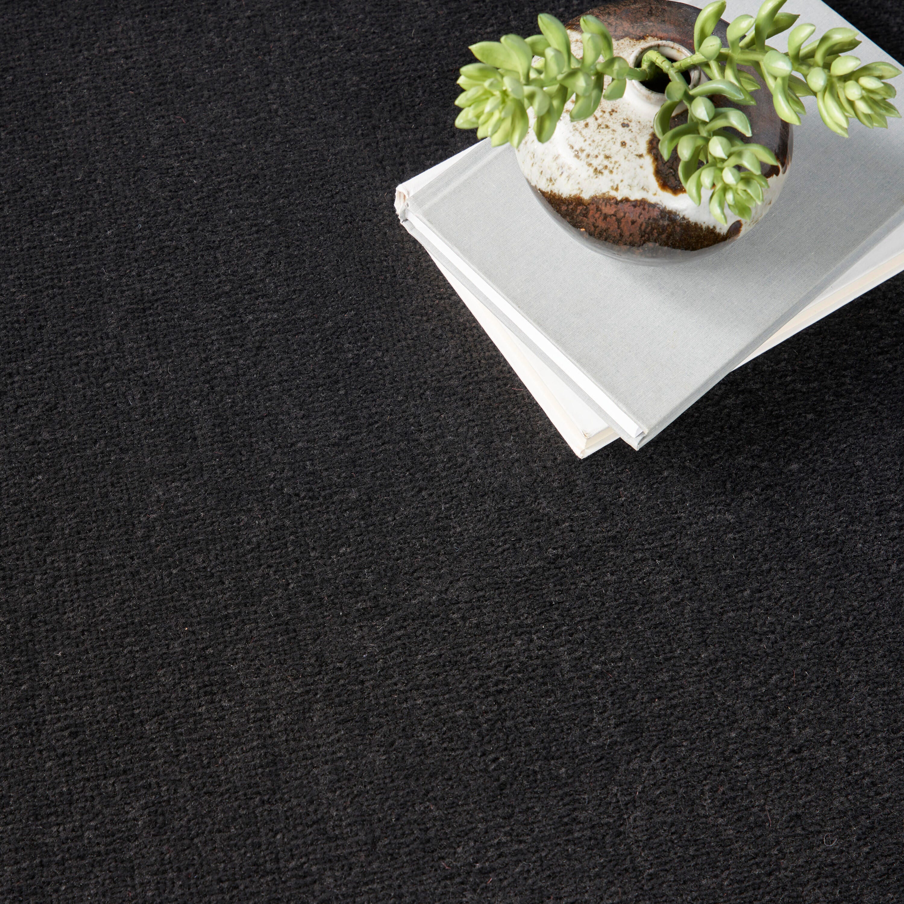 Nourison Home Outdoor Essentials 6' x 9' Area Rug, Black, large