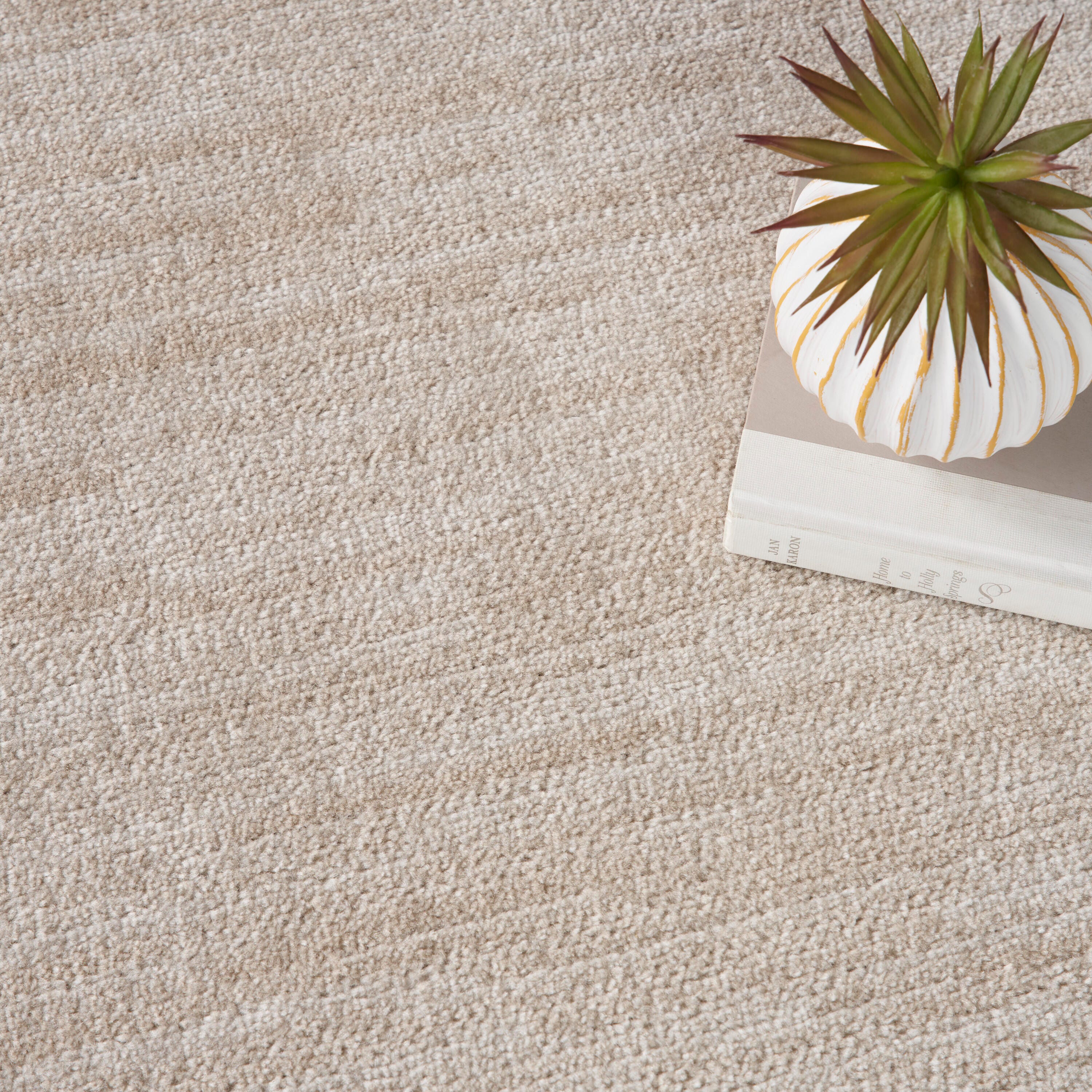 Nourison Home Outdoor Essentials 6' x 9' Area Rug, Ivory/Beige, large
