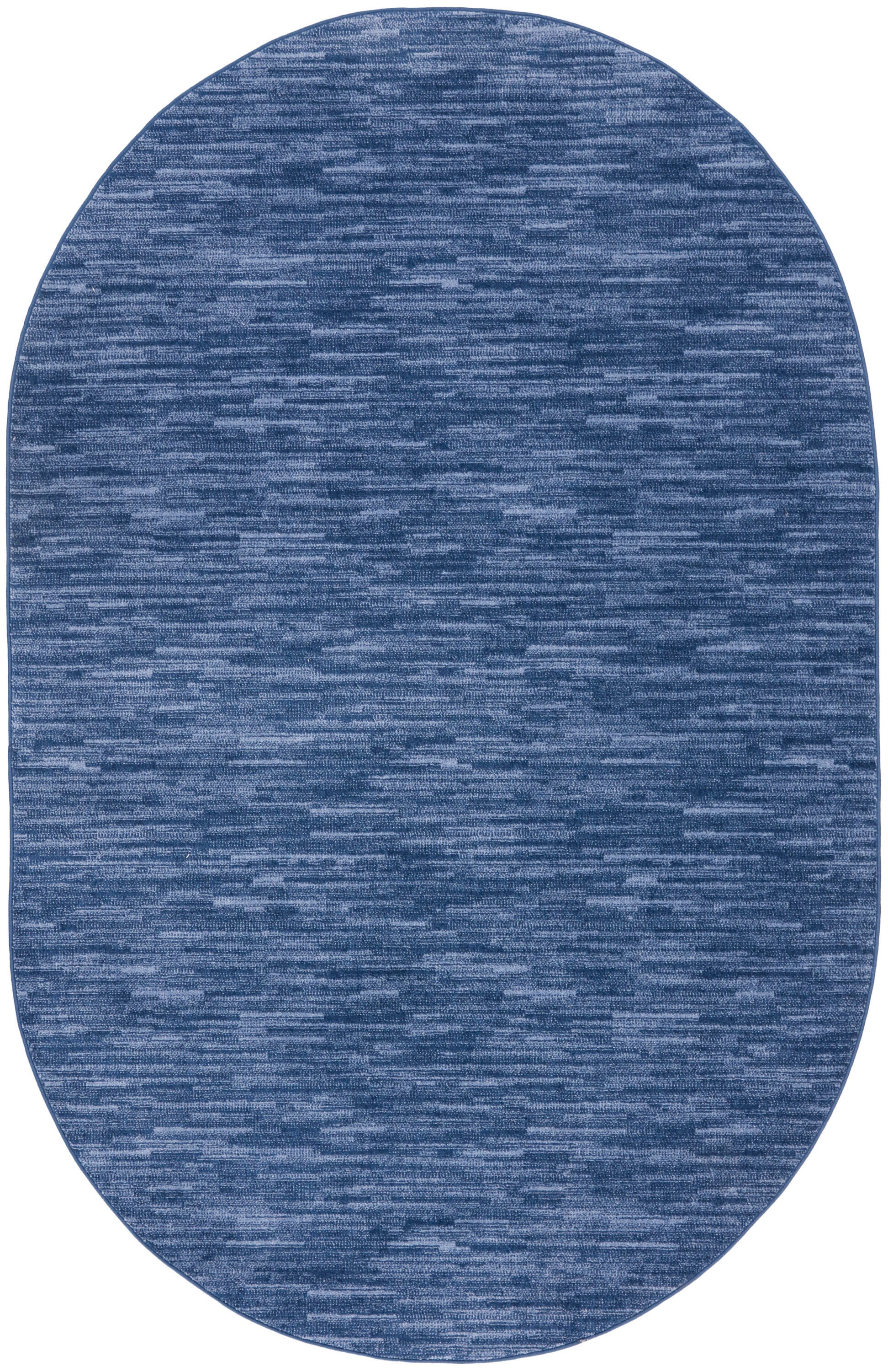 Nourison Home Outdoor Essentials 6' x 9' Area Rug, Navy Blue, large