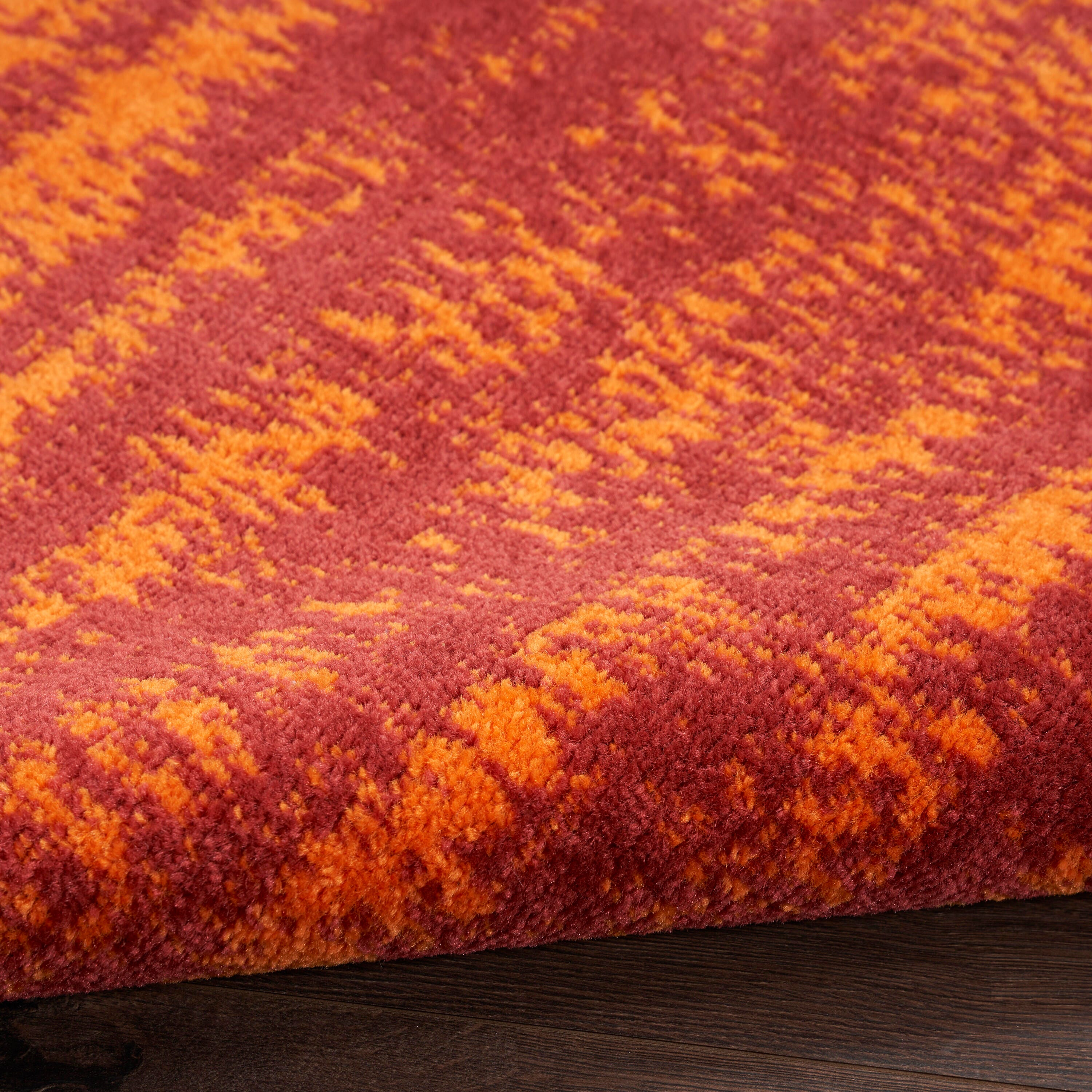 Nourison Home Outdoor Essentials 6' x 9' Area Rug, Red, large