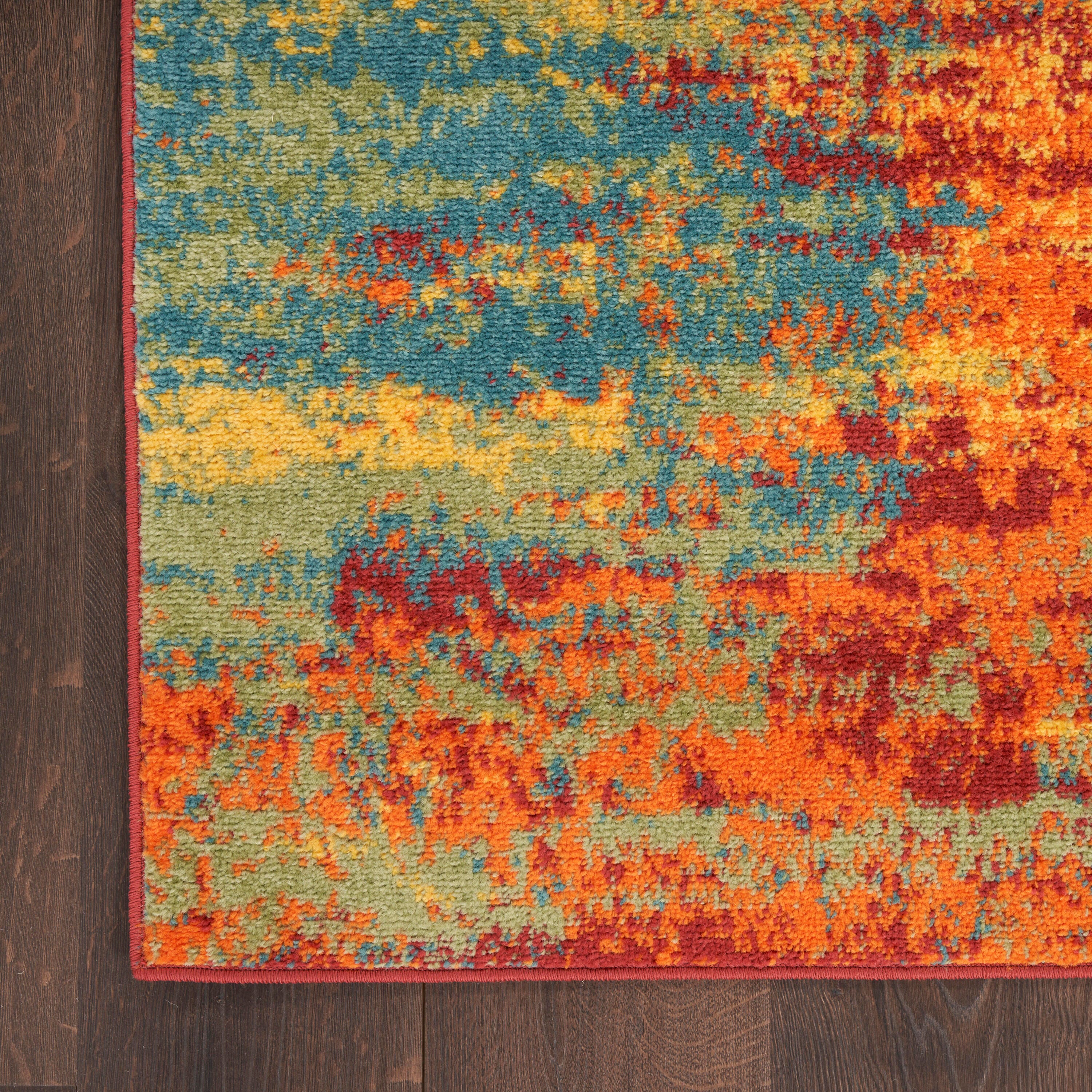 Nourison Home Outdoor Essentials 8' x 10' Area Rug, Flame, large