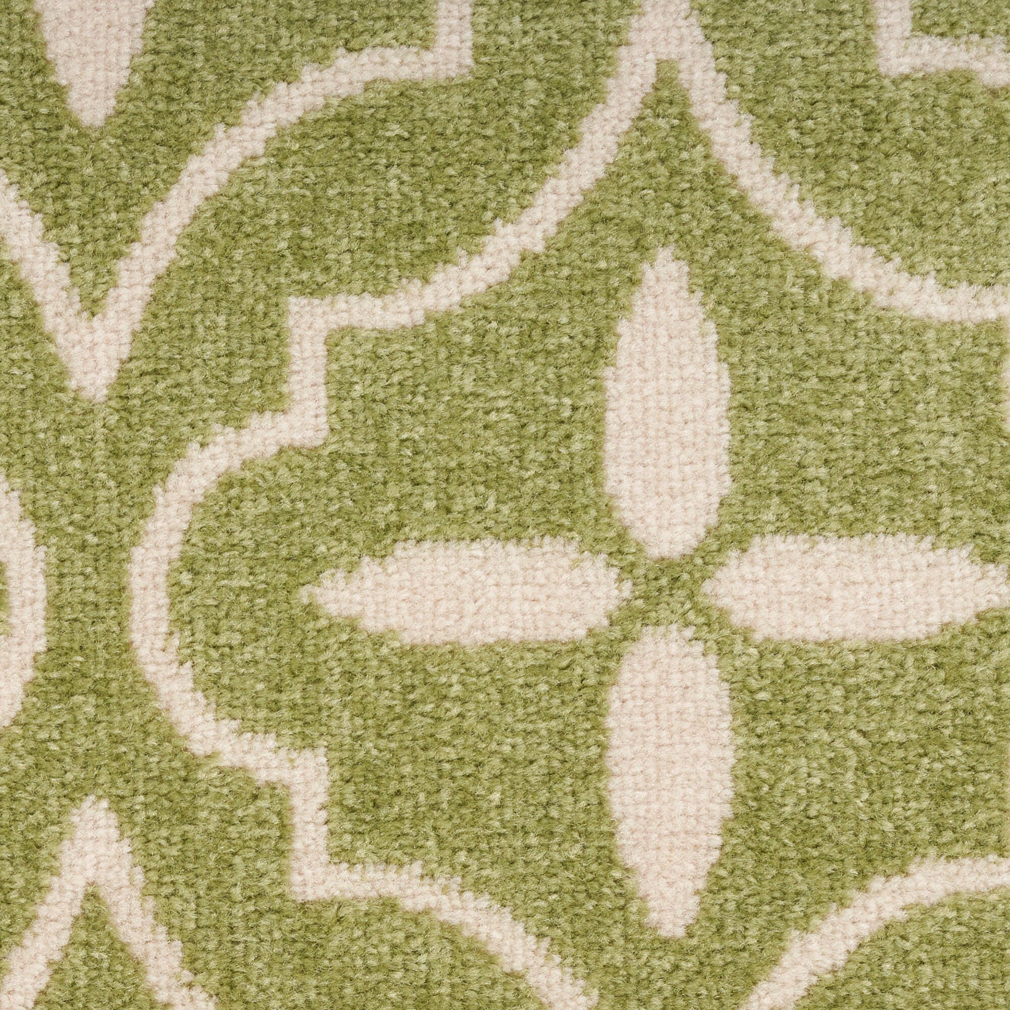 Swatch color Green/Ivory 