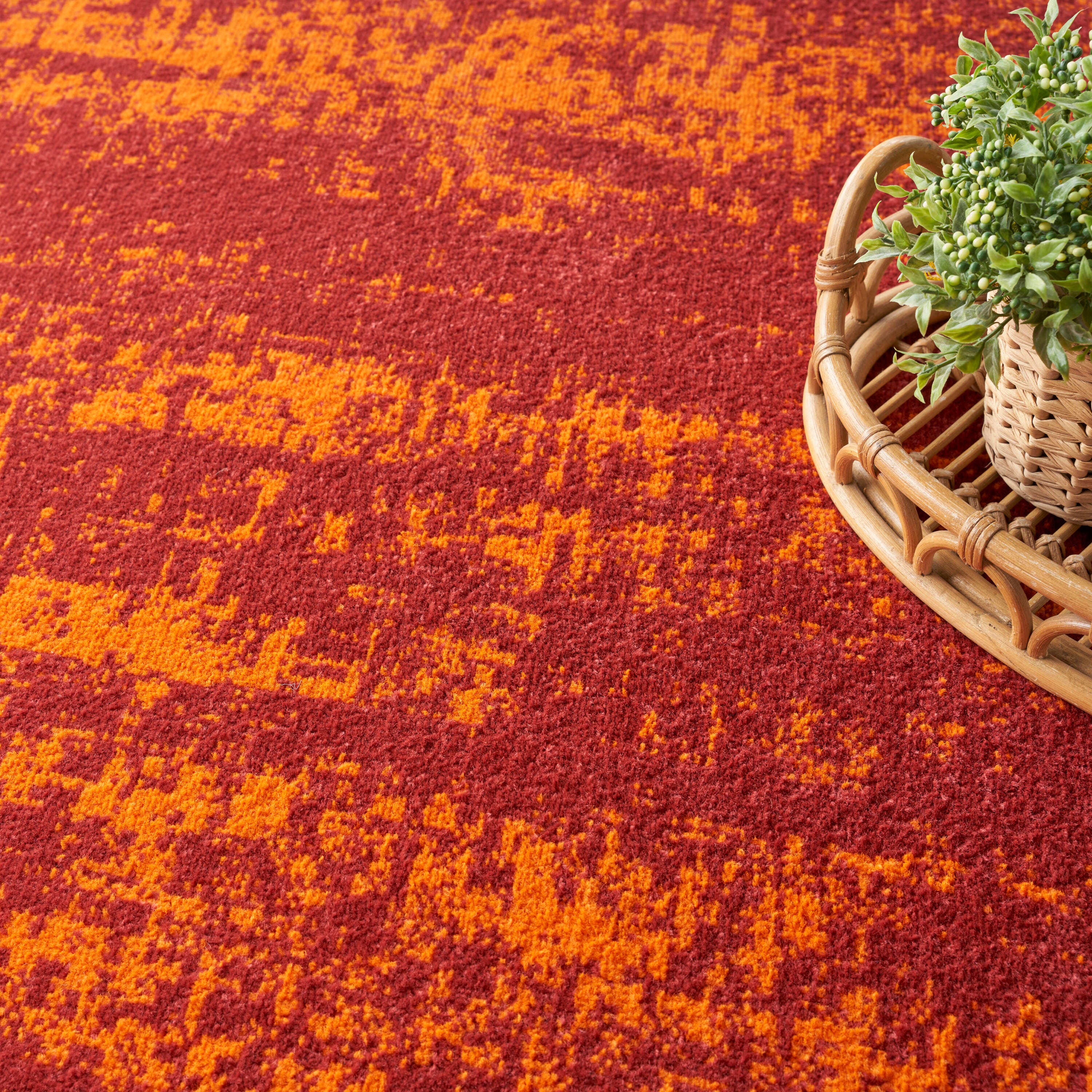 Nourison Home Outdoor Essentials 8' x 10' Area Rug, Red, large