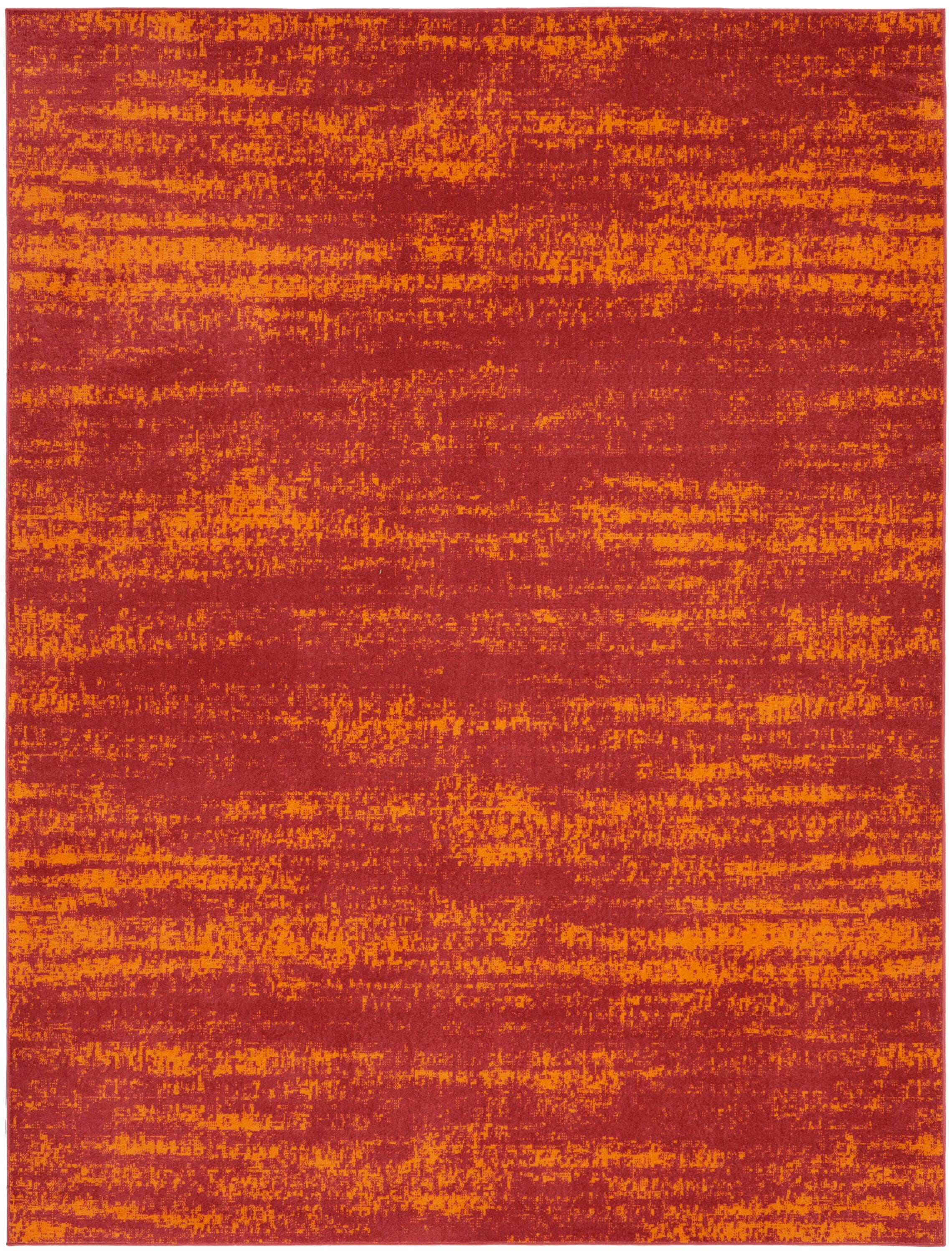 Nourison Home Outdoor Essentials 9' x 12' Area Rug, Red, large