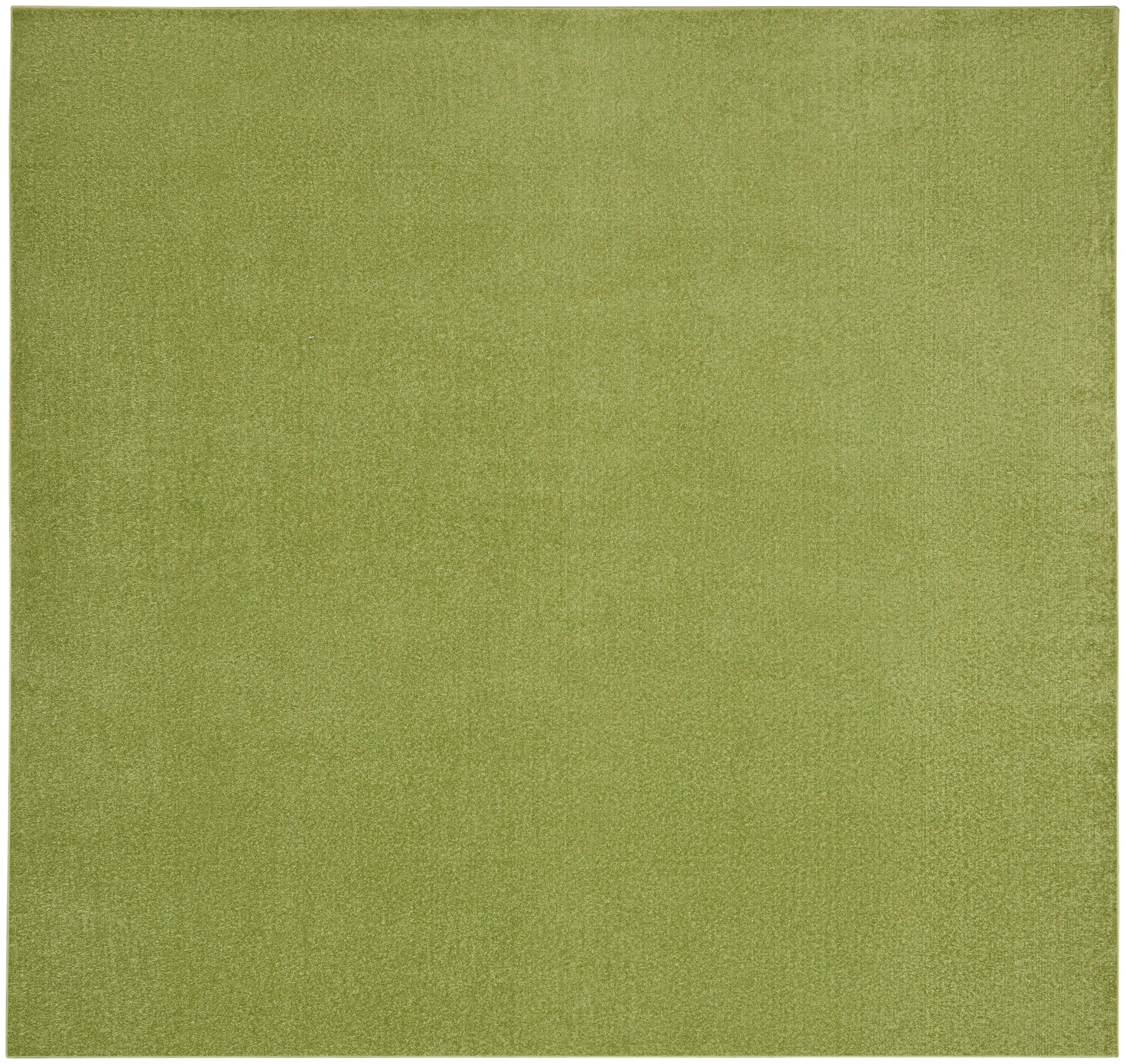 Nourison Home Outdoor Essentials 9' x Square Area Rug, Green, large