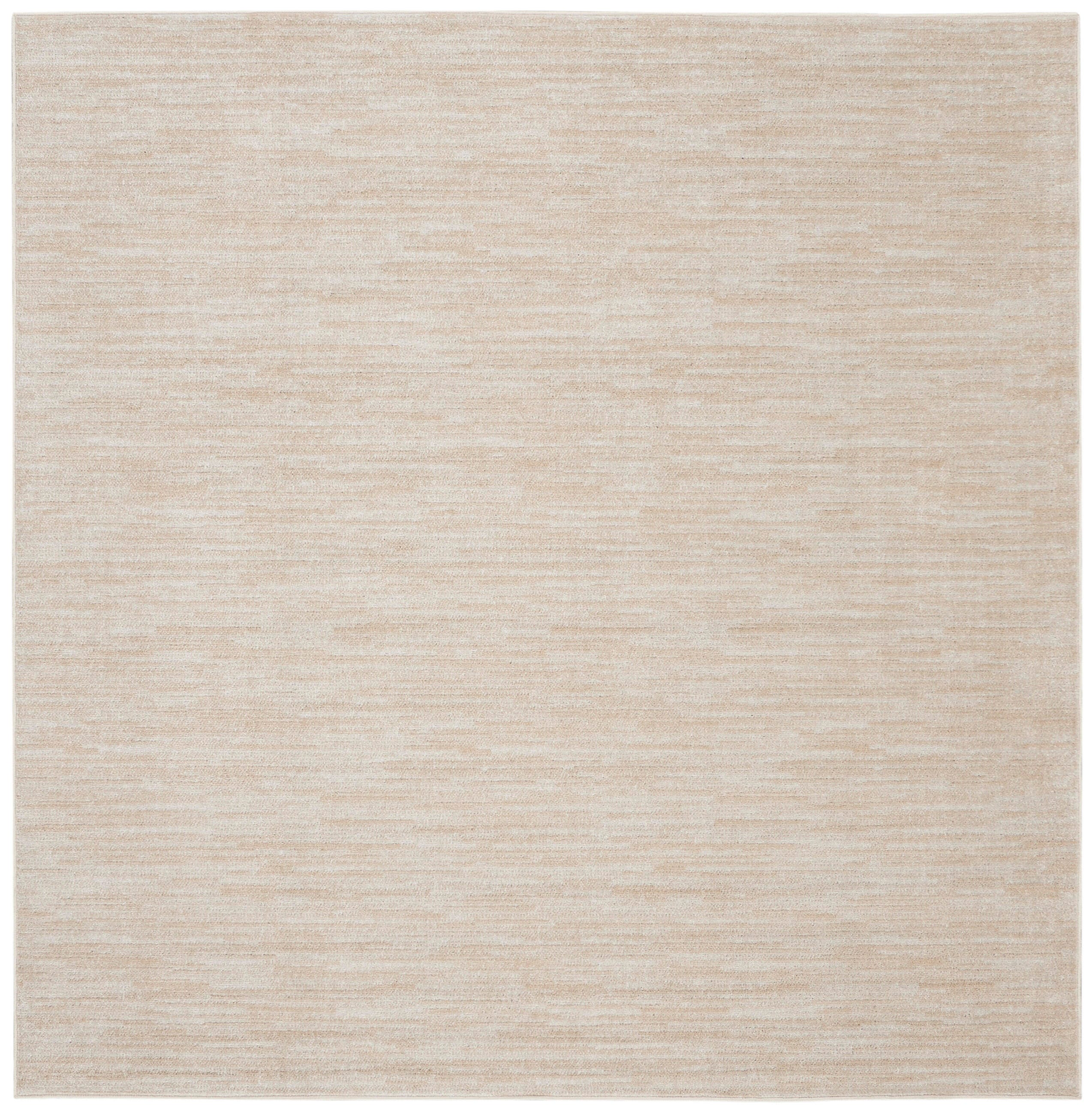 Nourison Home Outdoor Essentials 9' x Square Area Rug, Ivory/Beige, large