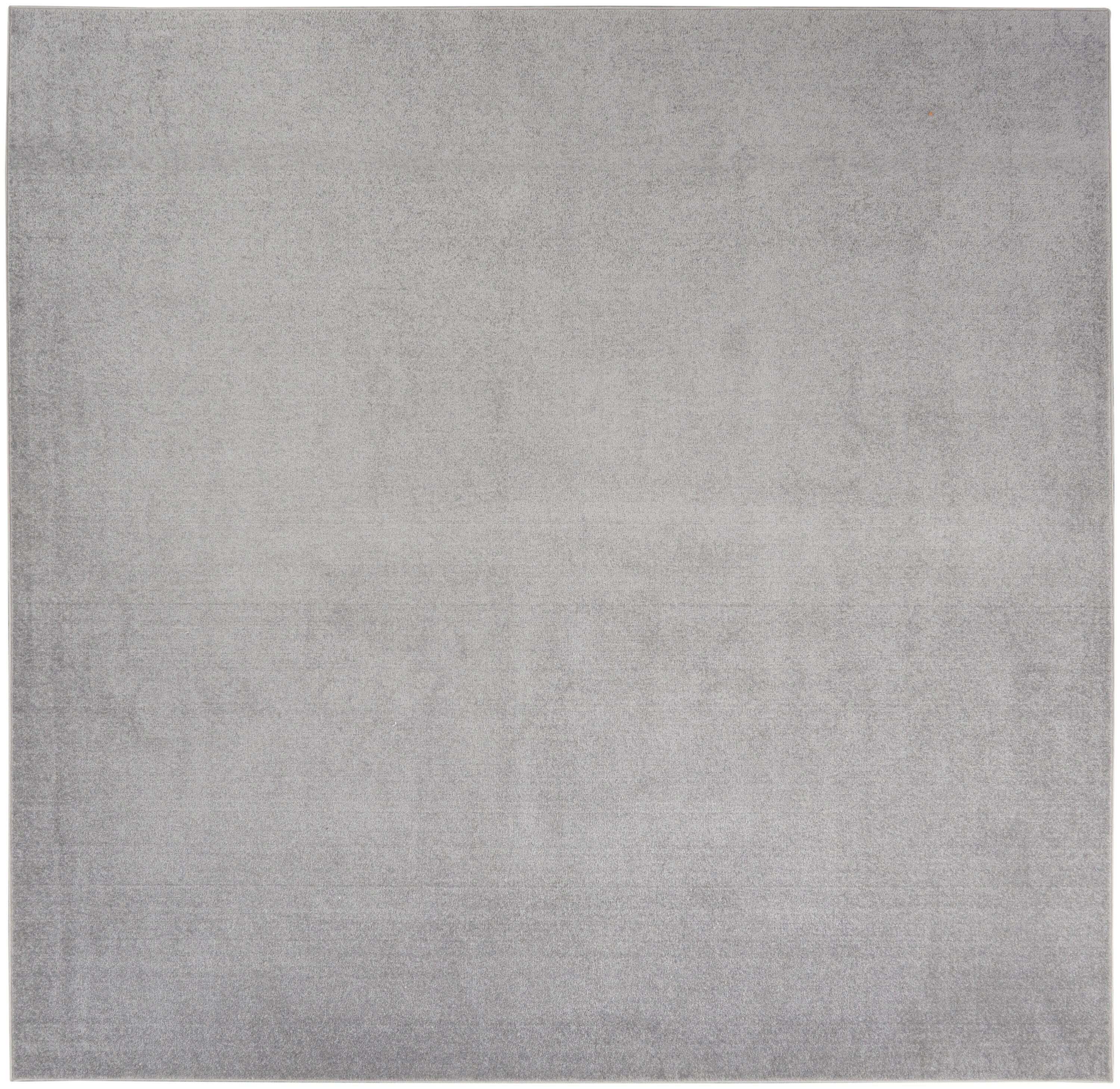 Nourison Home Outdoor Essentials 9' x Square Area Rug, Silver/Gray, large