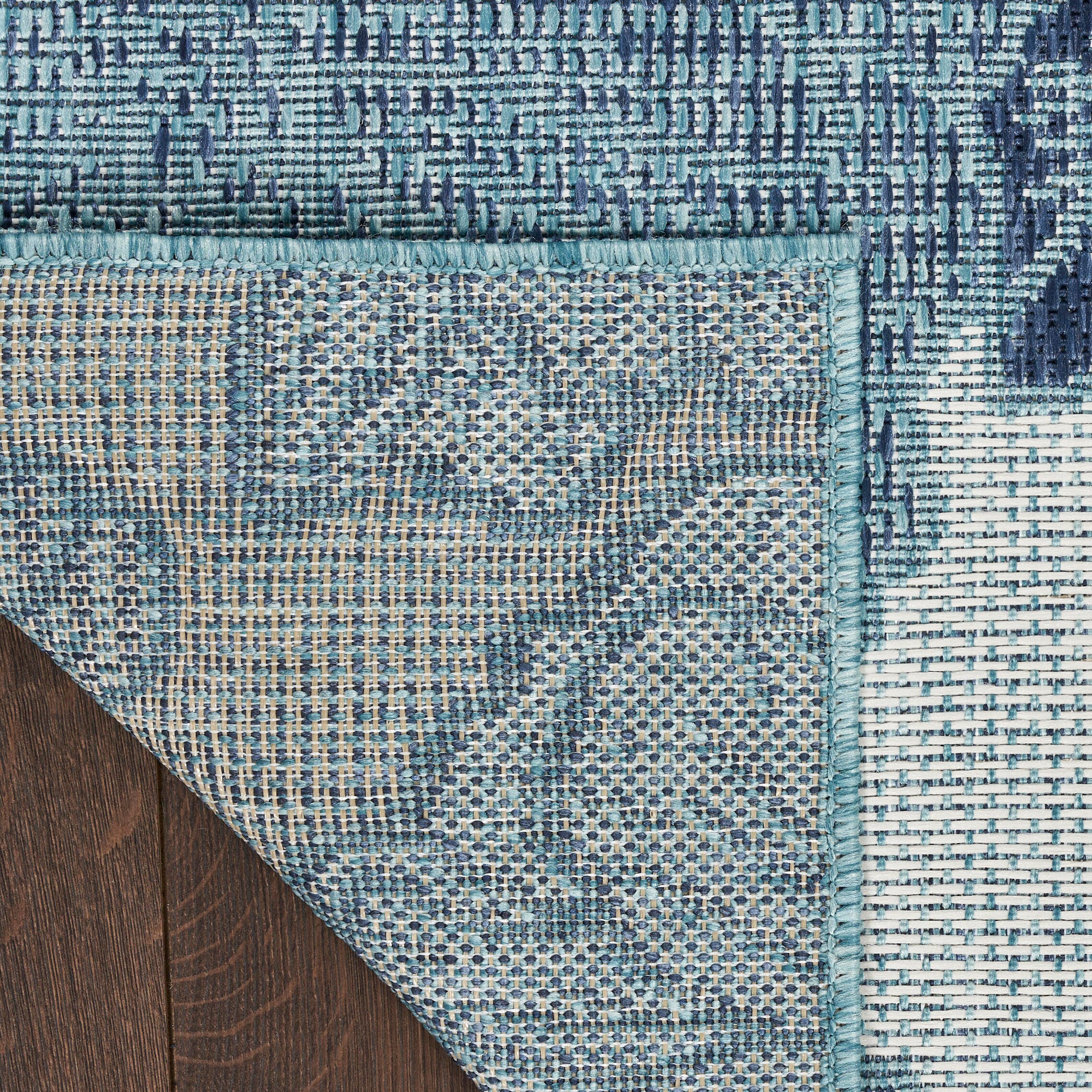 Nourison Home Floral 3' x 5' Area Rug, Blue, large