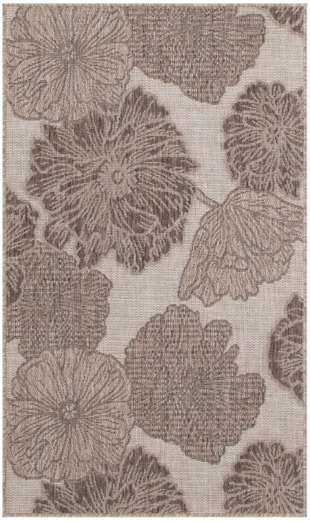 Nourison Home Floral 3' x 5' Area Rug, Natural, large