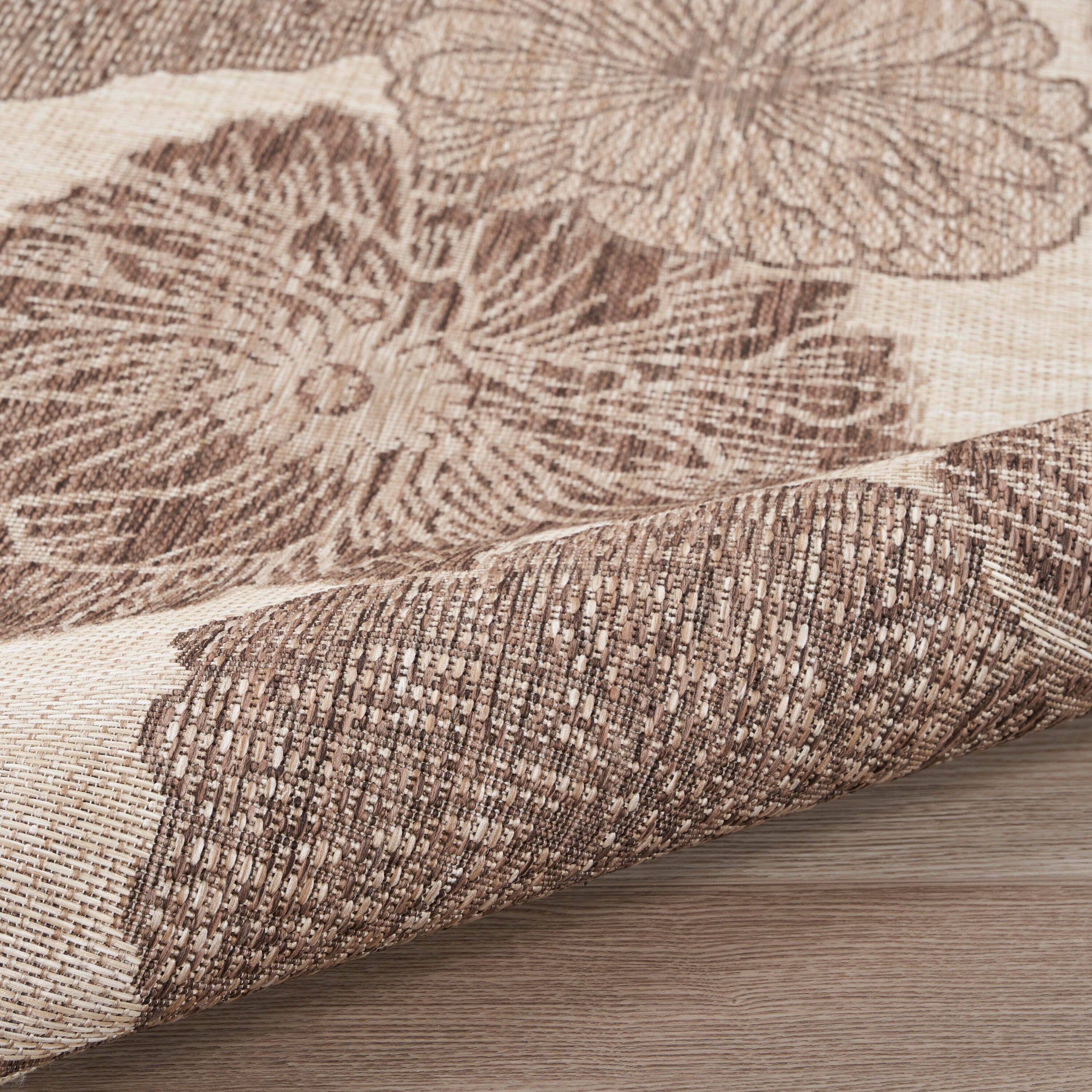 Nourison Home Floral 3' x 5' Area Rug, Natural, large