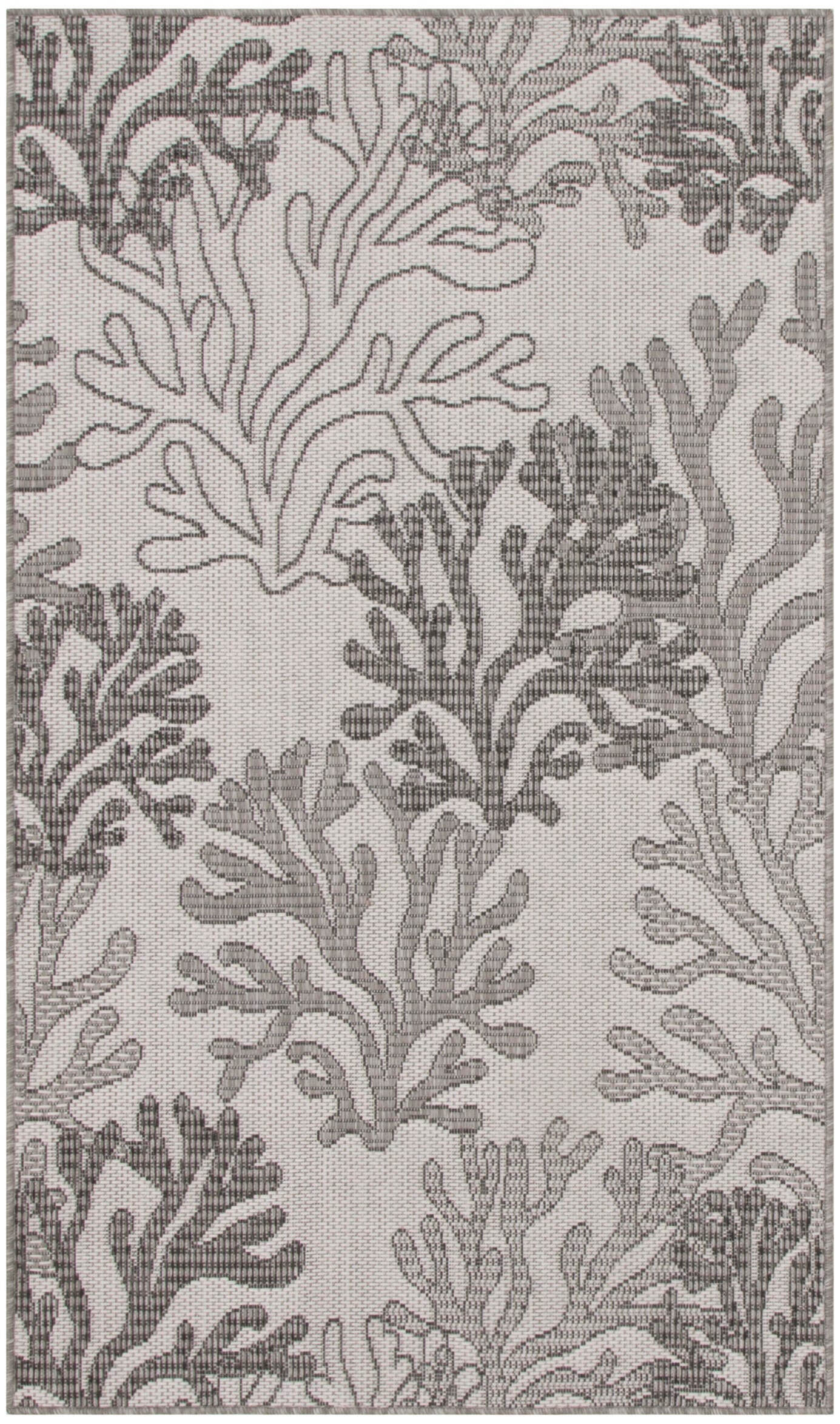 Nourison Home Coral Reef 3' x 5' Area Rug, Gray, large