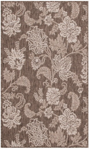 Nourison Home Oversized Flowers 3' x 5' Area Rug, Mocha, large
