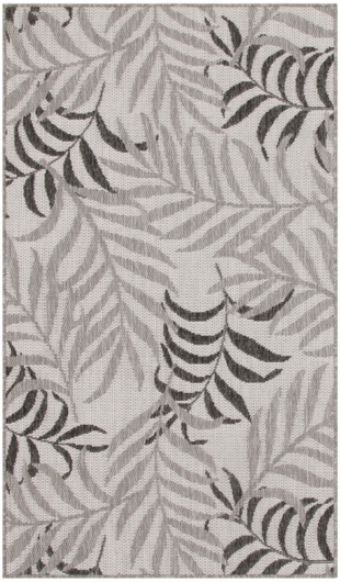 Nourison Home Tropical 3' x 5' Area Rug, Gray, large