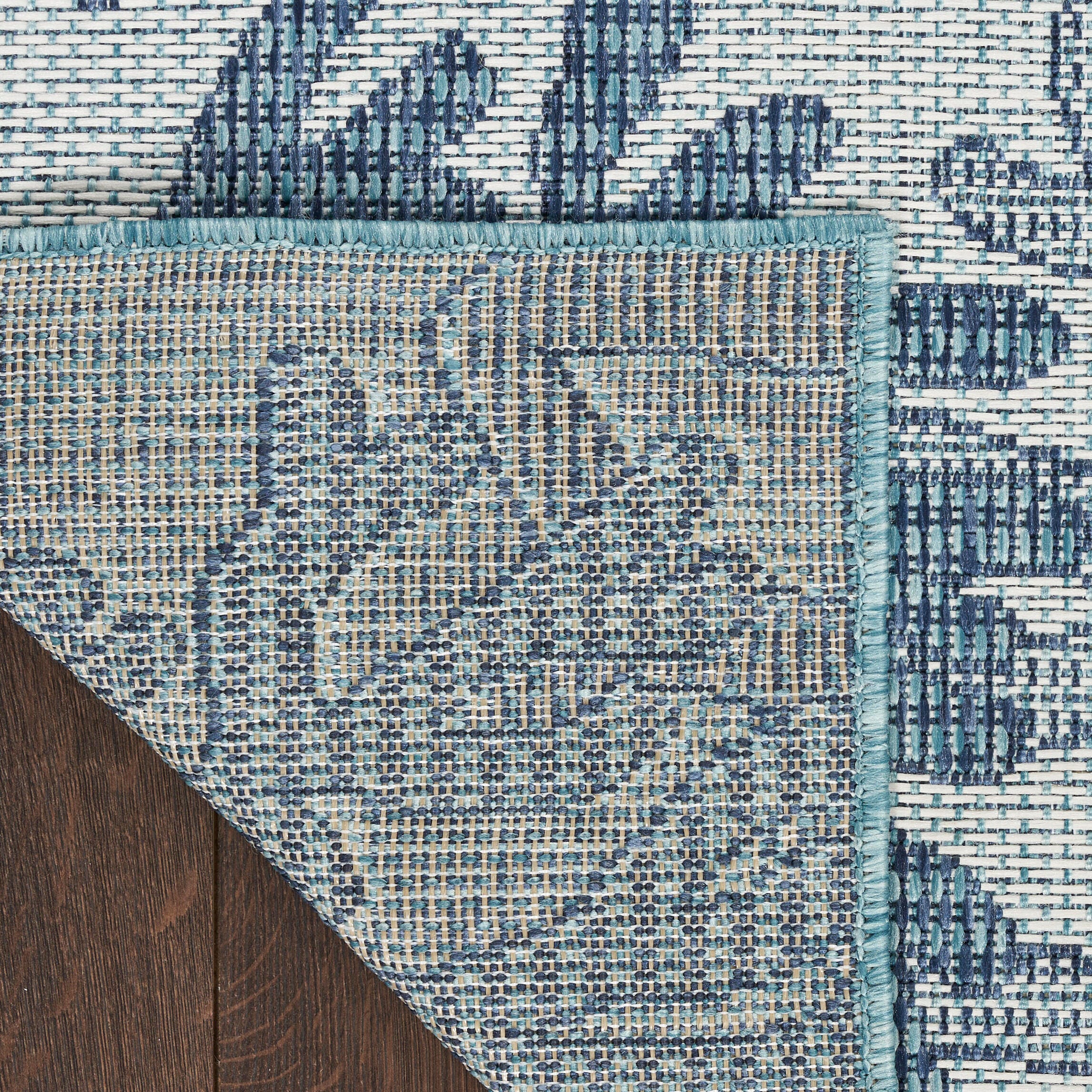 Nourison Home Coral Reef 5' x 7' Area Rug, Blue, large