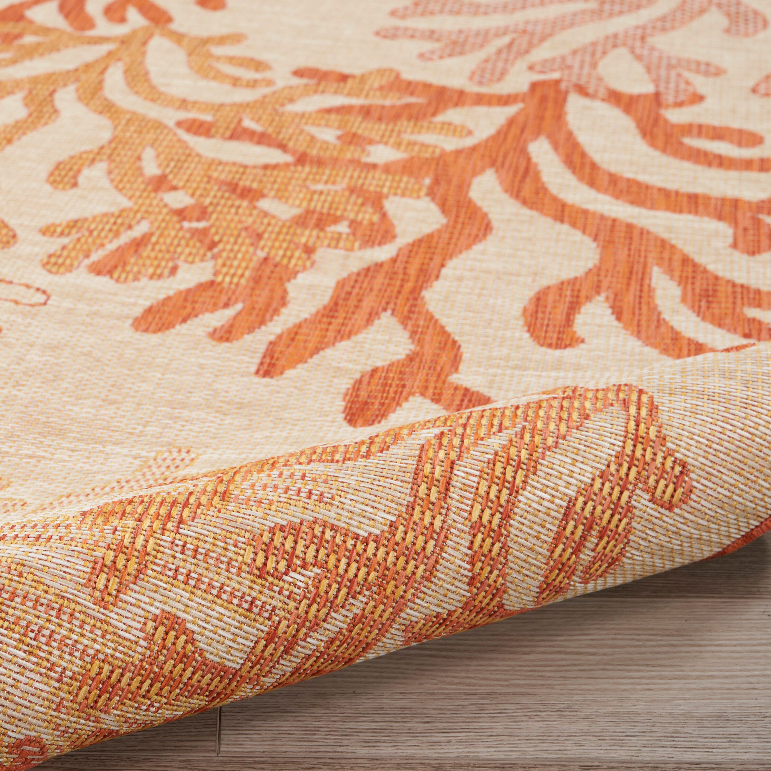 Nourison Home Coral Reef 4' x 6' Area Rug, Coral, large