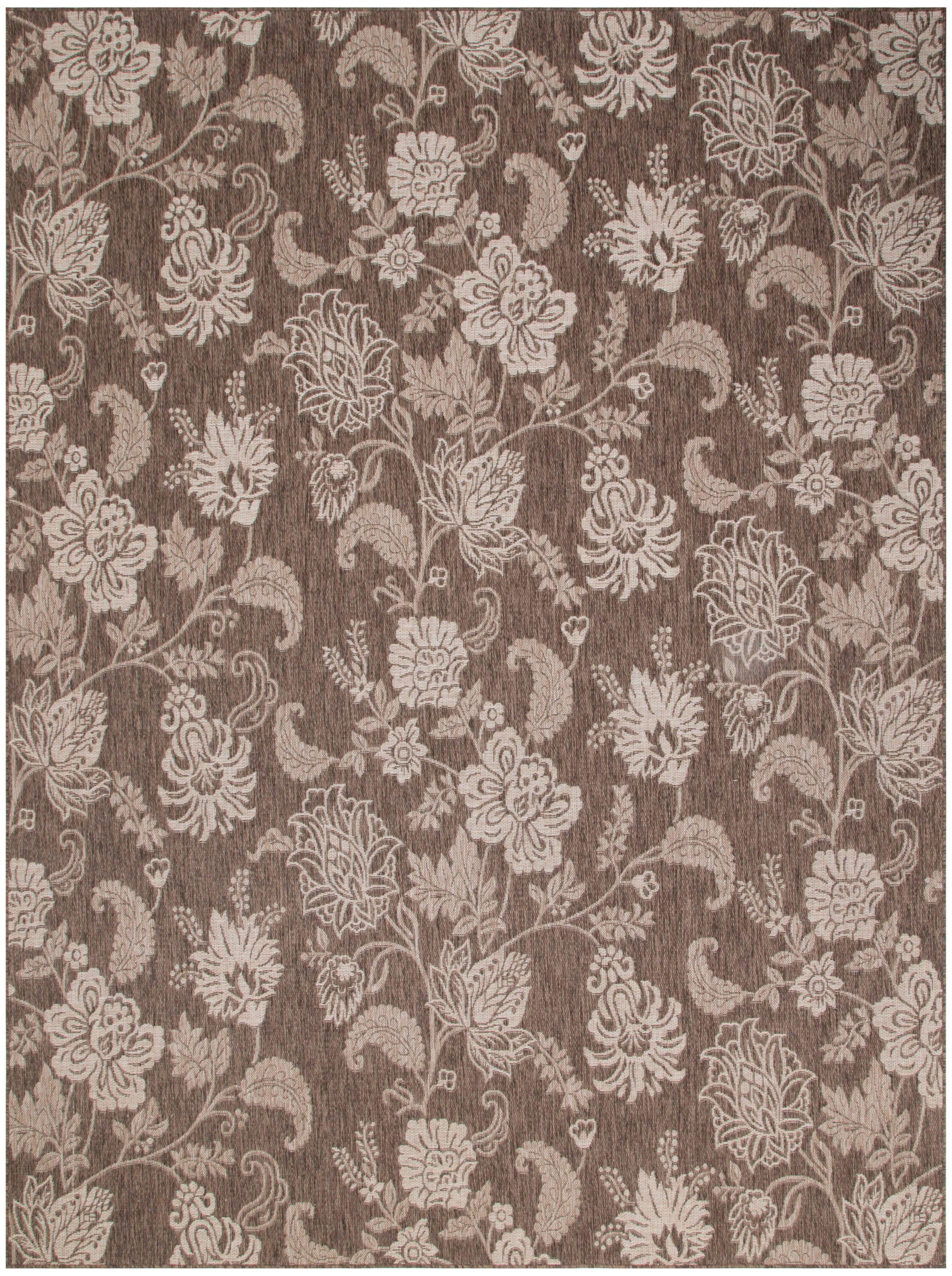 Nourison Home Oversized Flowers 9' x 12' Area Rug, Mocha, large