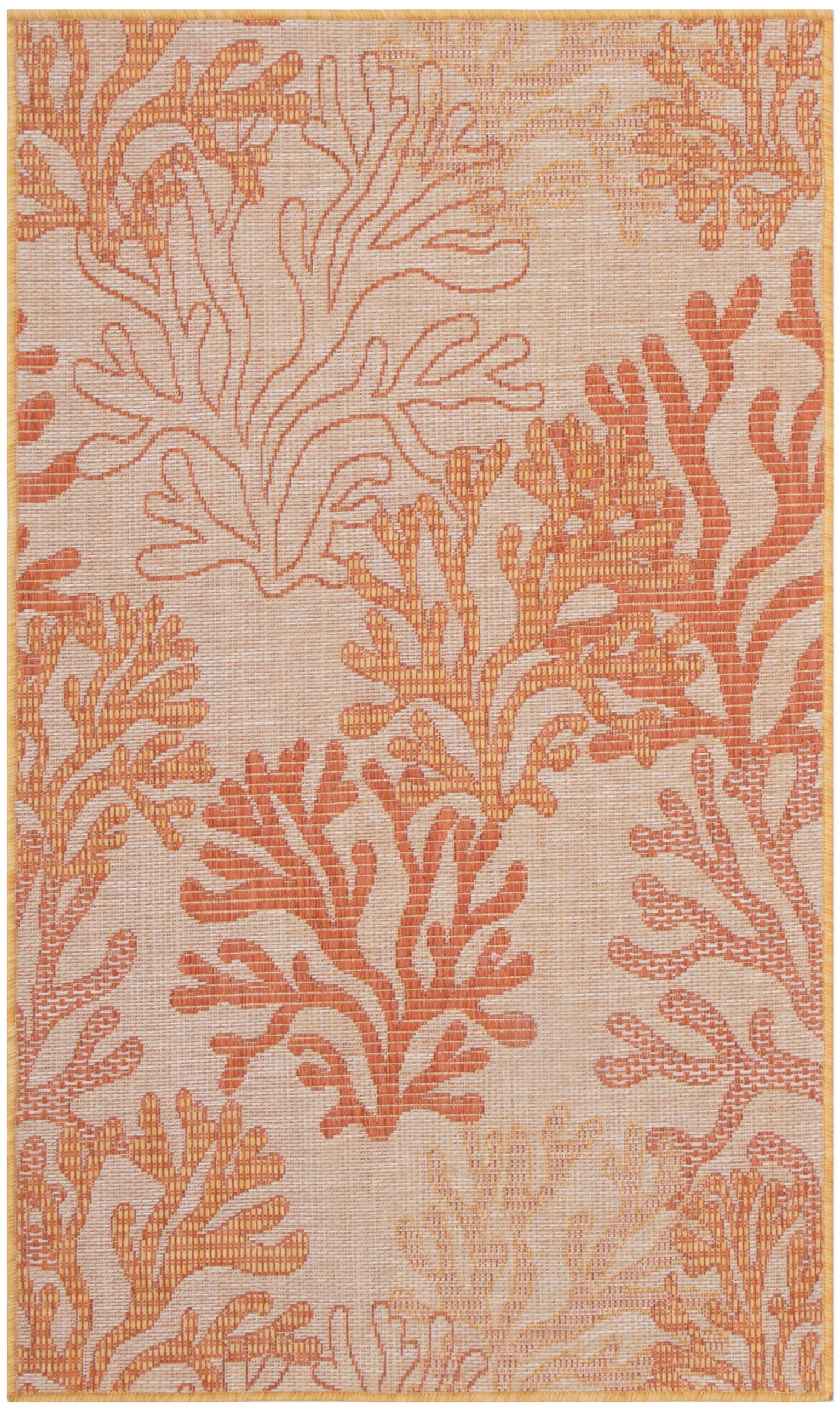 Nourison Home Coral Reef 3' x 5' Area Rug, Coral, large