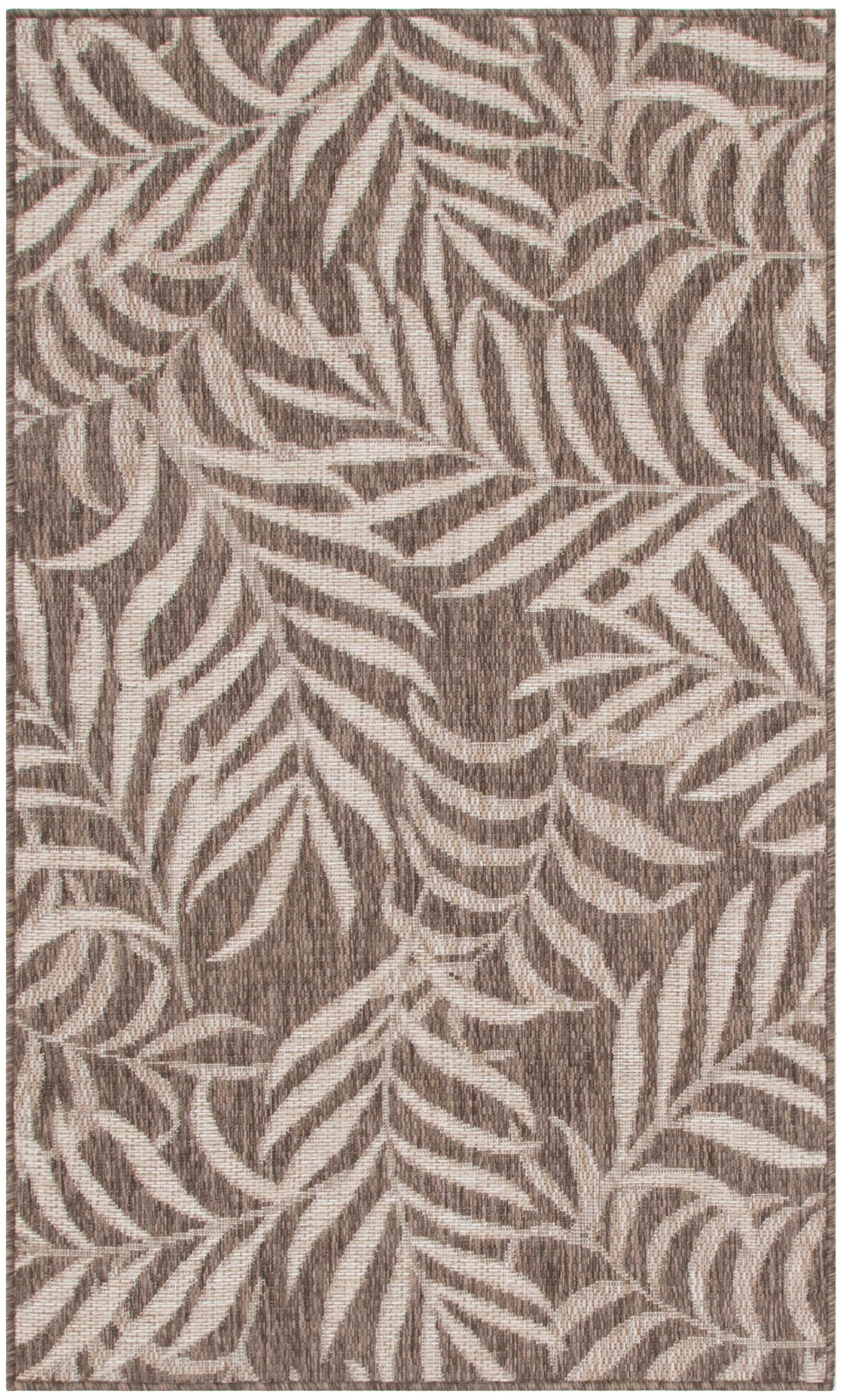 Nourison Home Tropical 3' x 5' Area Rug, Mocha, large