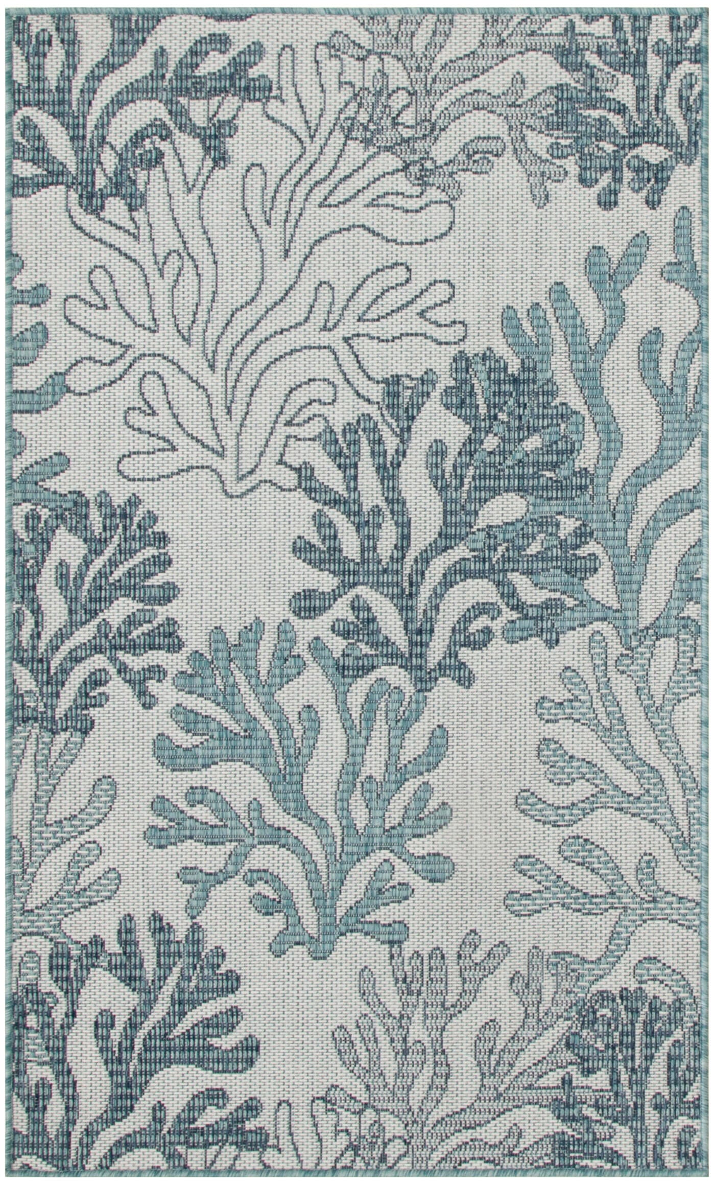 Nourison Home Coral Reef 3' x 5' Area Rug, Blue, large