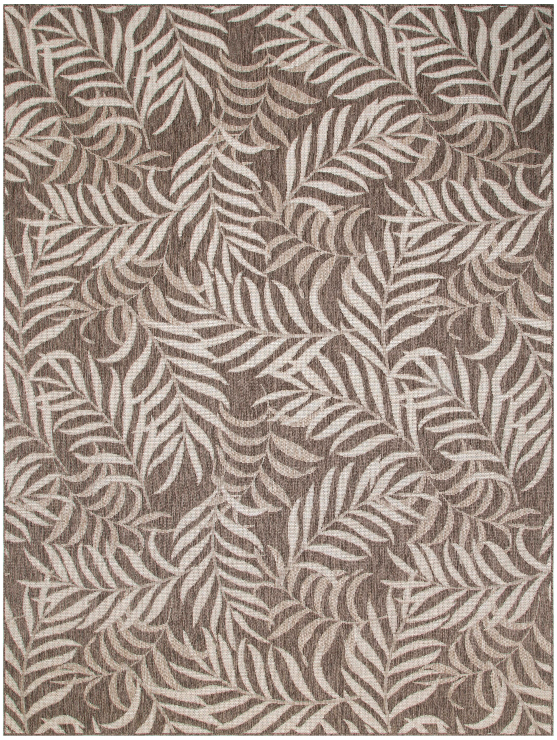 Nourison Home Tropical 9' x 12' Area Rug, Mocha, large