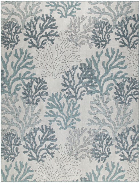 Nourison Home Coral Reef Indoor/Outdoor 9' x 12' Area Rug